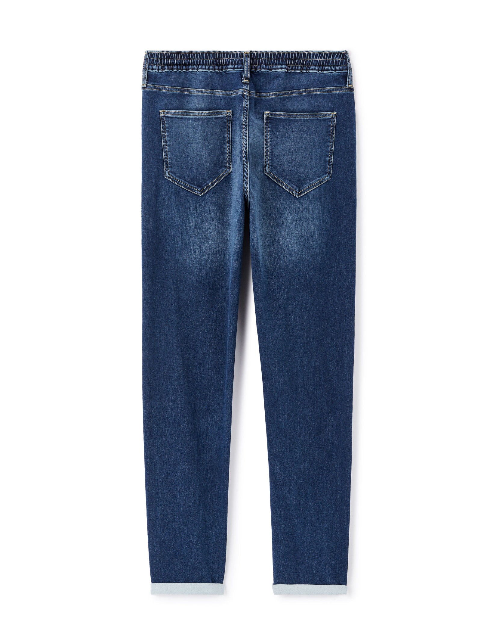 Celio_100% Cotton Stretch C25 Slim Jeans - Blue_LOSUPER1_STONE_07