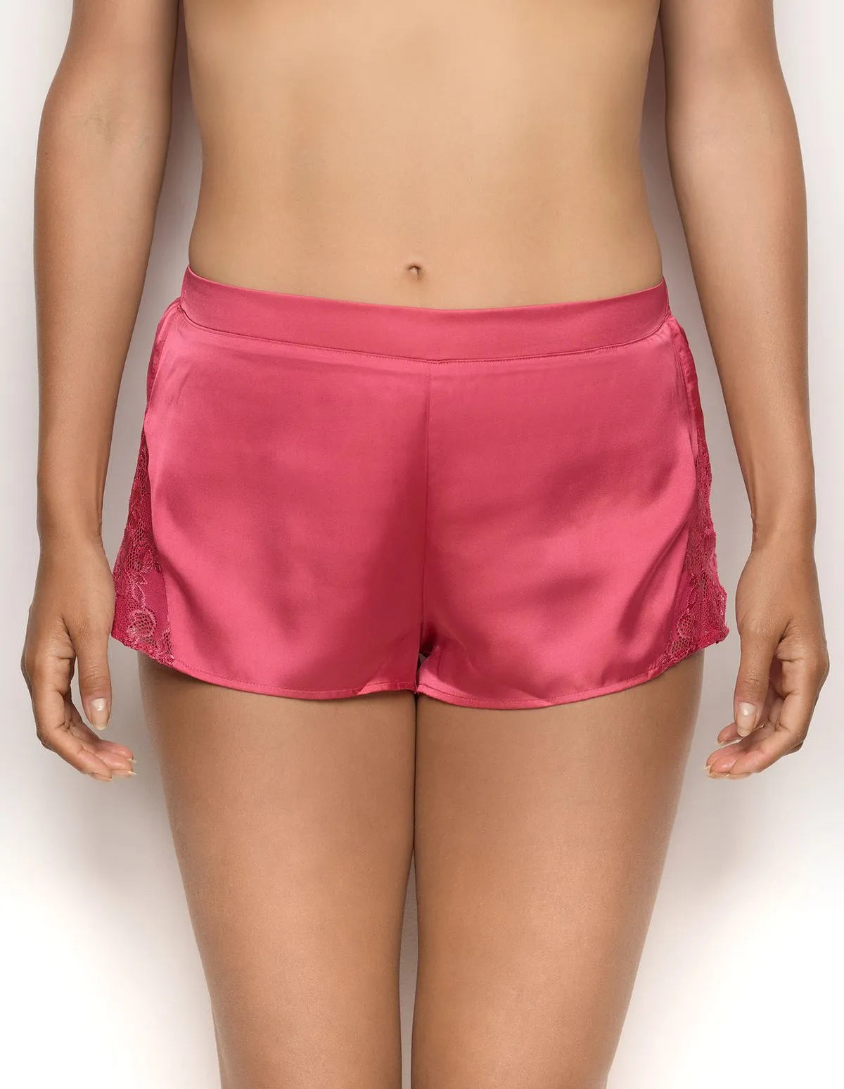 Yamamay_Fuchsia_Satin and Lace Culotte in Mauve Pink Ð Primula Color_LPBD183001_040_02