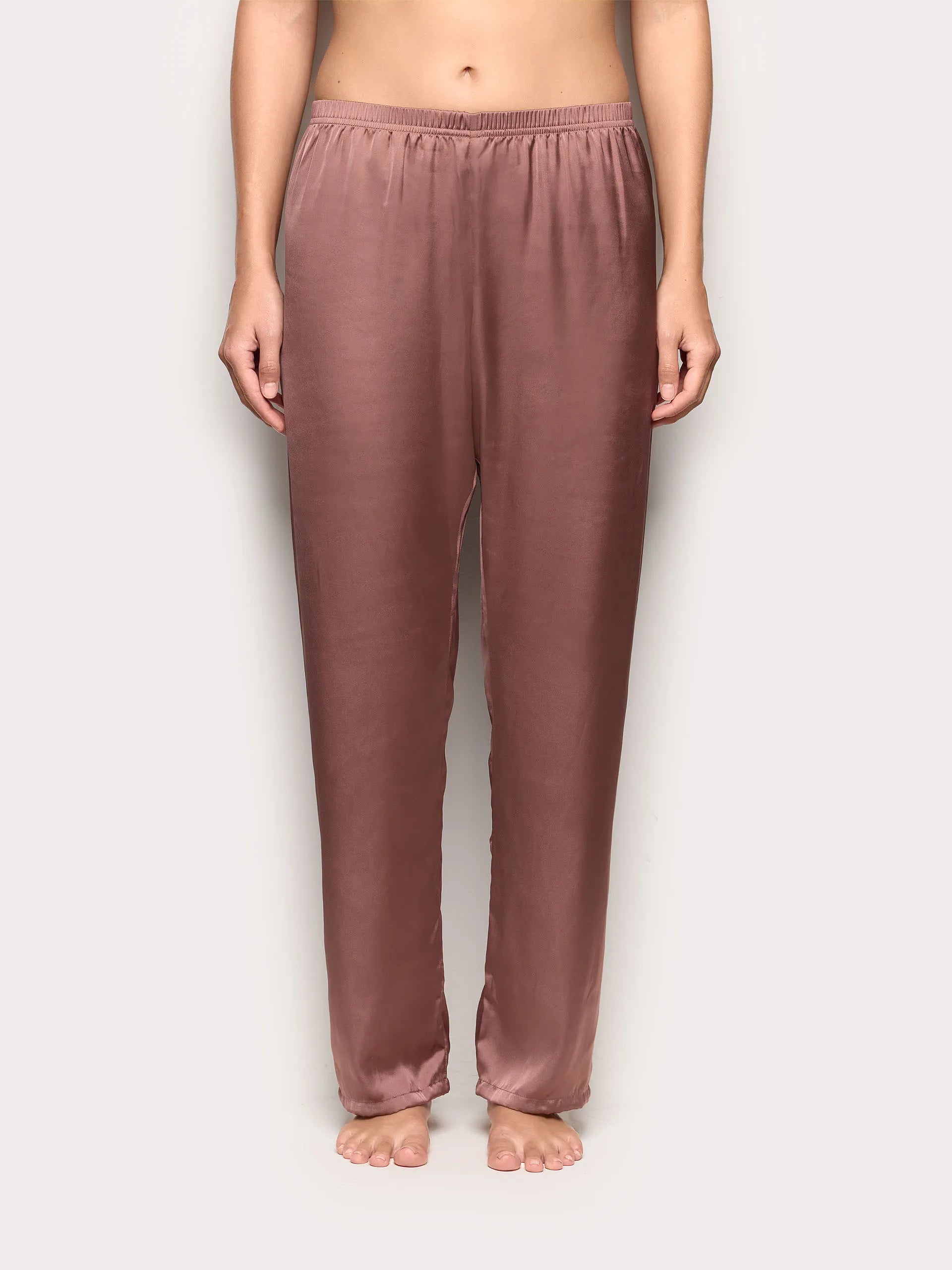 Yamamay_Dark Mauve_Long Satin Pants - Primula Color_LPBD191001_063_02