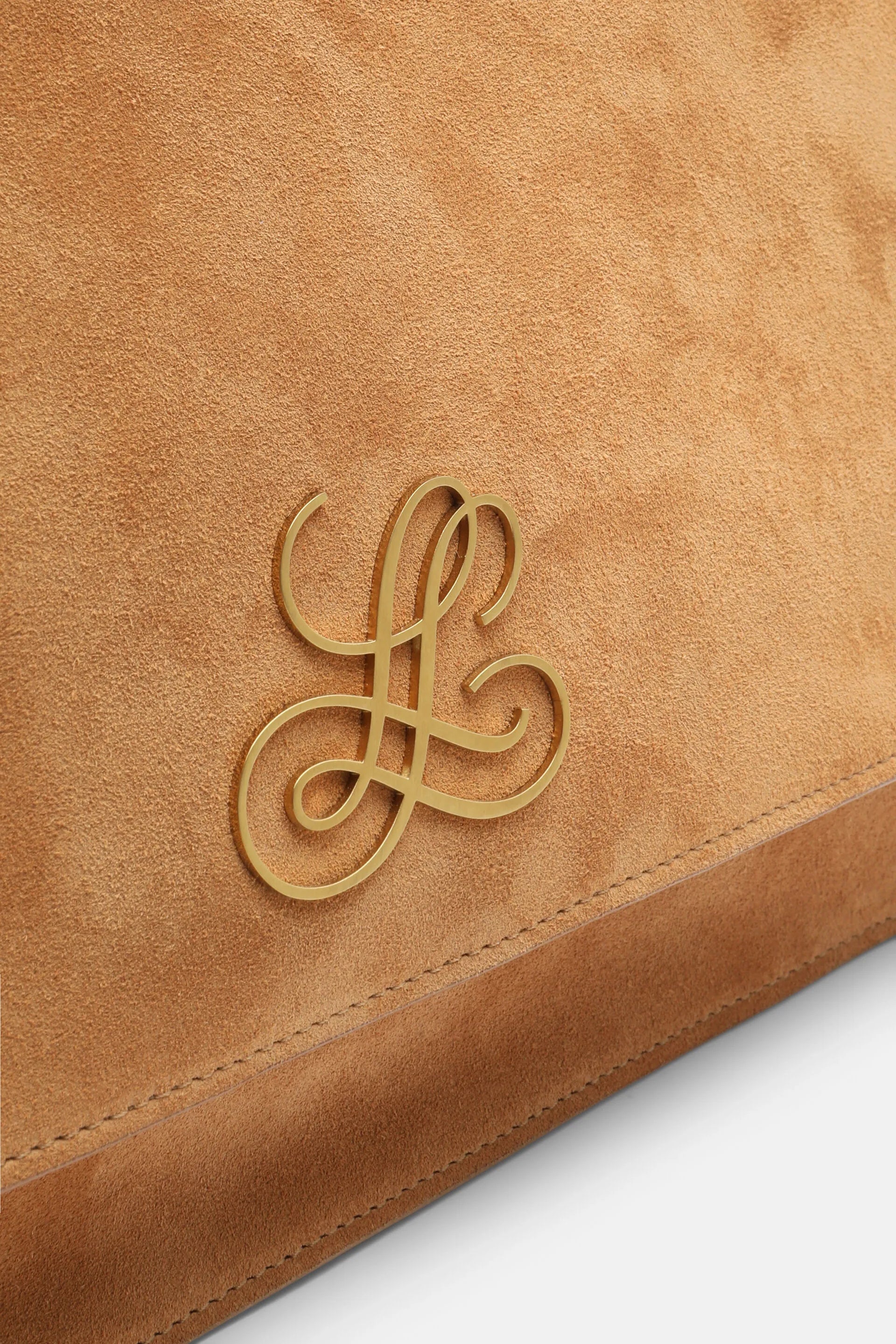Luisa Spagnoli Cuoio/Oro Satinato Women Ls1928Gc - Shoulder Bag SKU: LS1928GC_2224 0018 Image 04