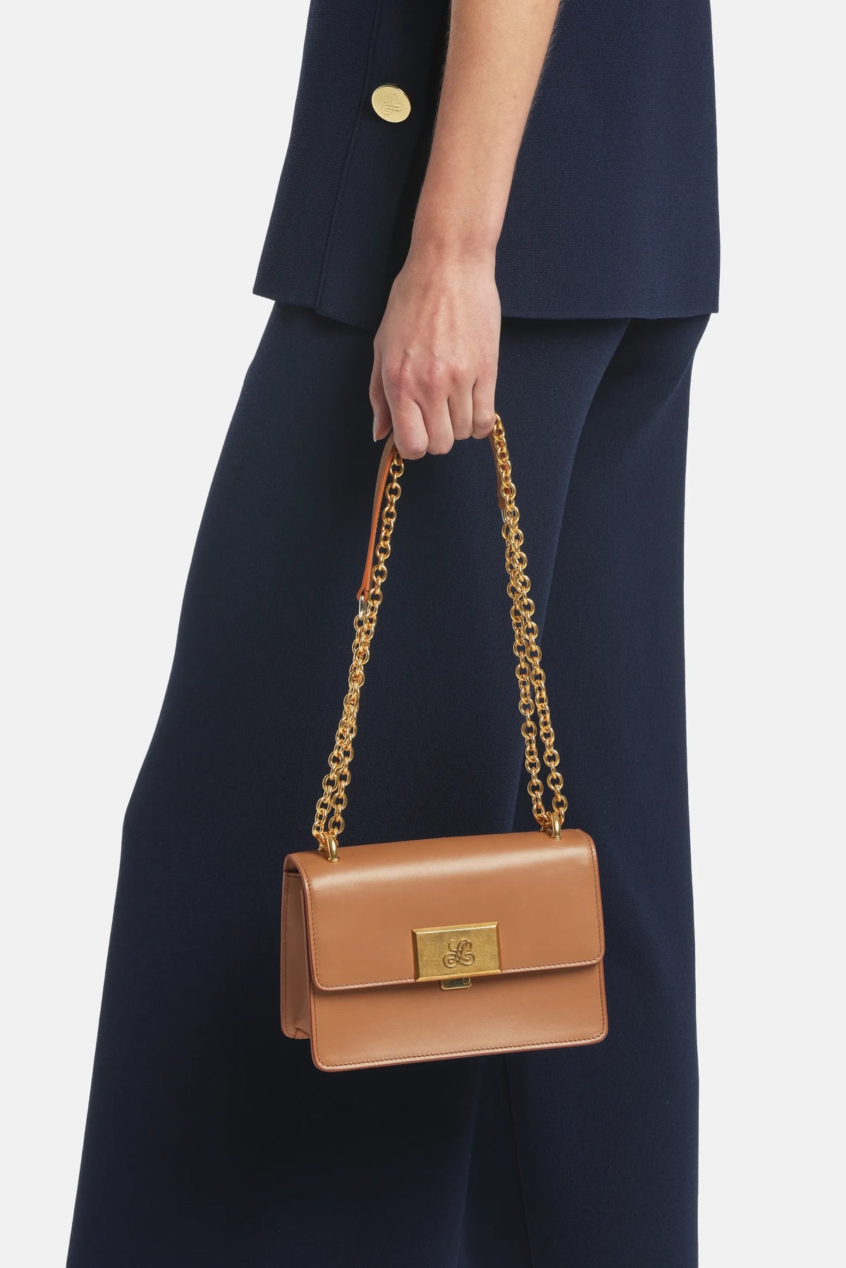 Luisa Spagnoli Tabacco/Oro Chiaro Women LS1928P Shoulder Bag SKU: LS1928P A_2234 0038 Image 02