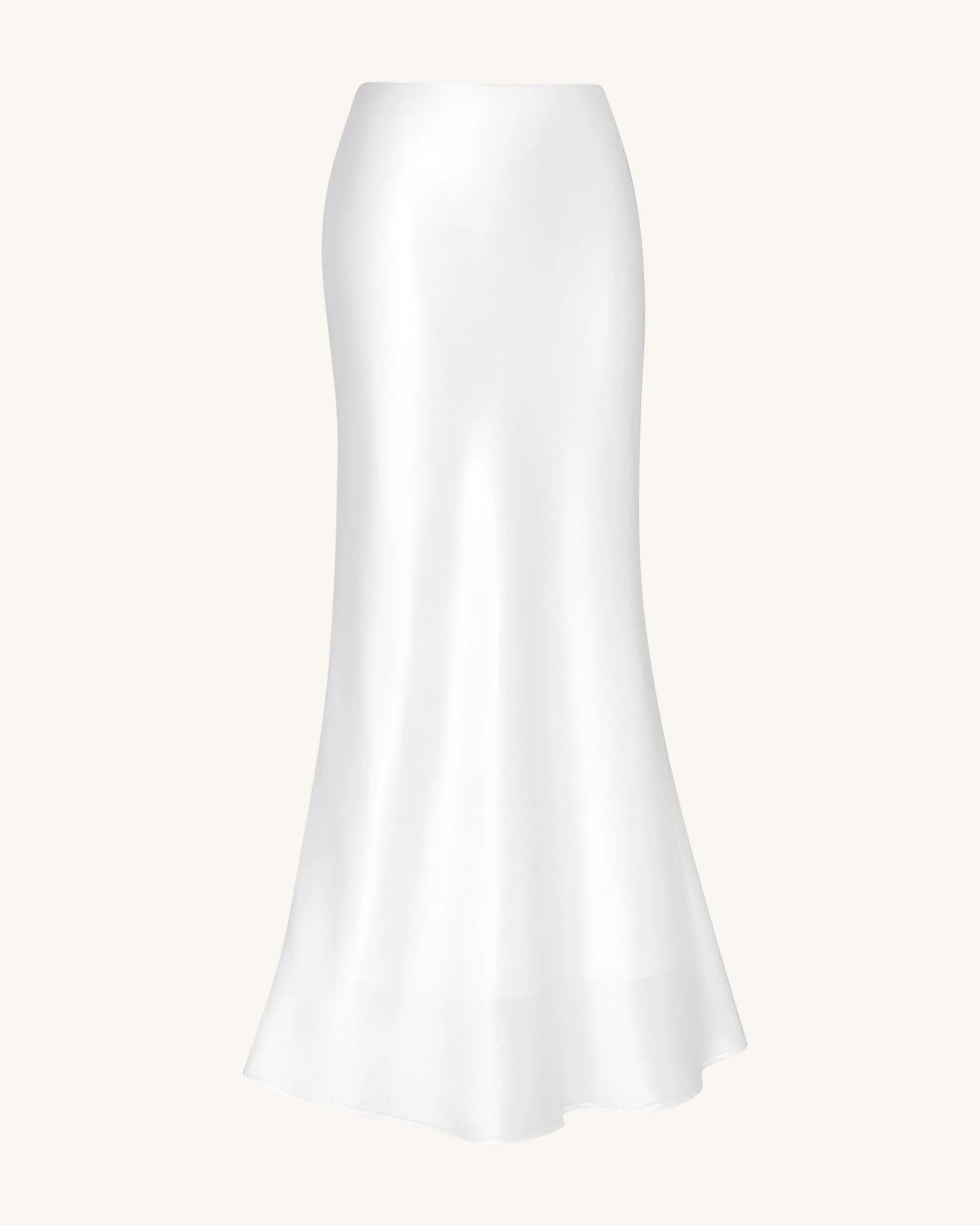 JW PEI_White_Liquid Satin Mermaid Maxi Skirt_LSK105-2_White_04