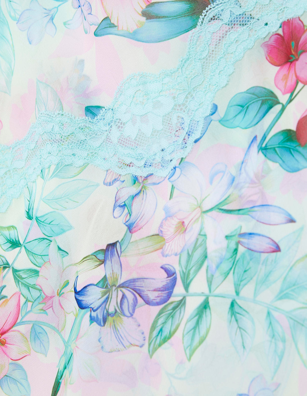 Yamamay_Melissa Nightdress in Georgette Fabric with Floral Print_LSOD181010_128_05