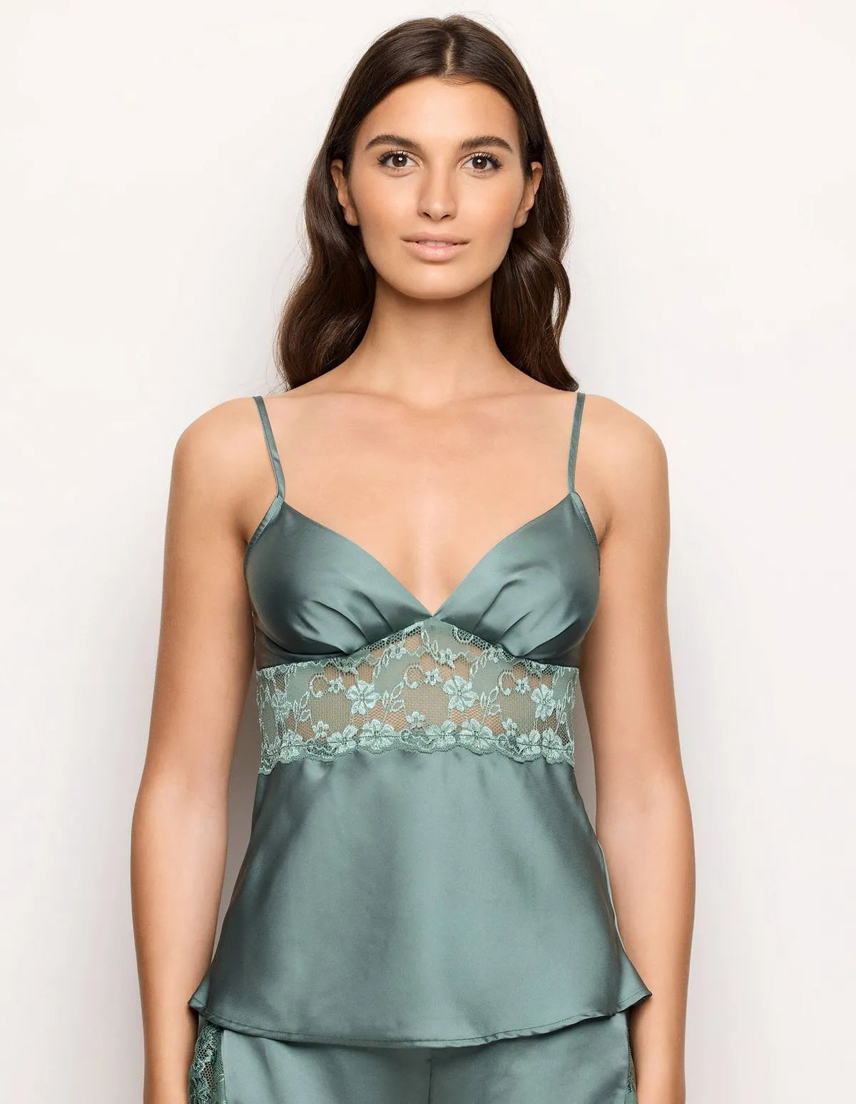 Yamamay_Sage Green_Satin and Lace Top in Sage Green Ð Primula Color_LTOD183003_120_02
