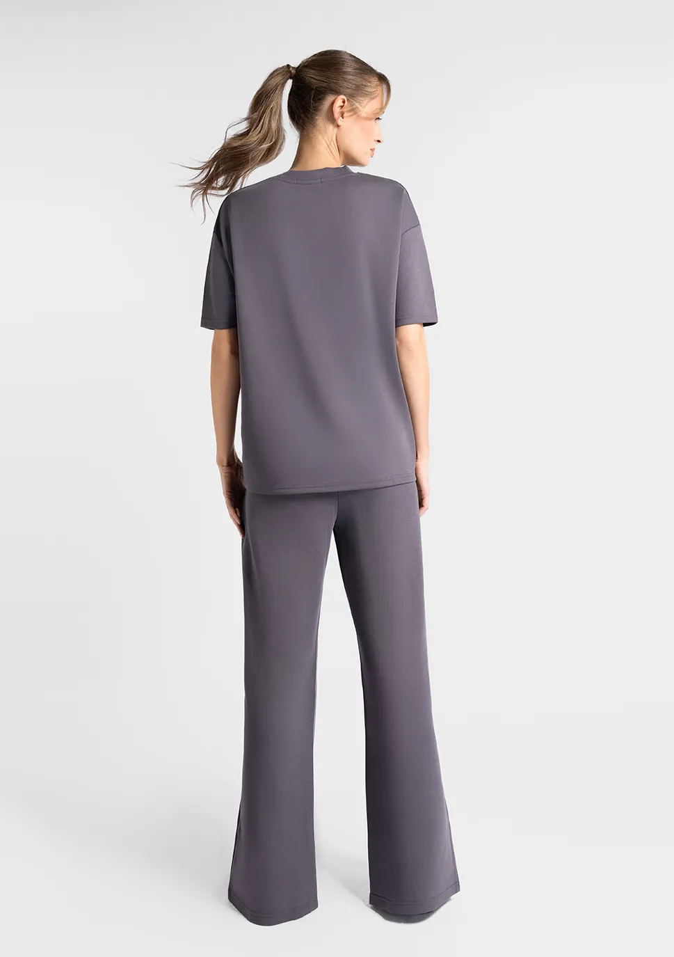 Marie France Bearo Top_Dark Grey Women Bearo Top SKU: LWBEAROTOP_Dark Grey Image 04