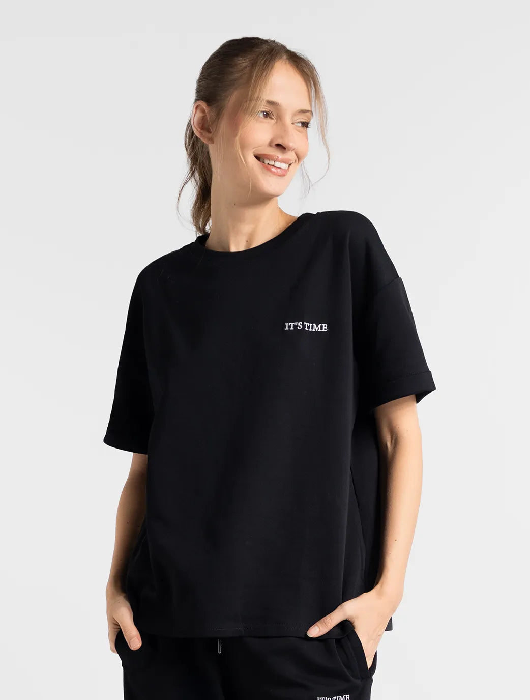 Marie France Choice Top_Black Women Choice Top SKU: LWCHOICETOP_Black Image 01