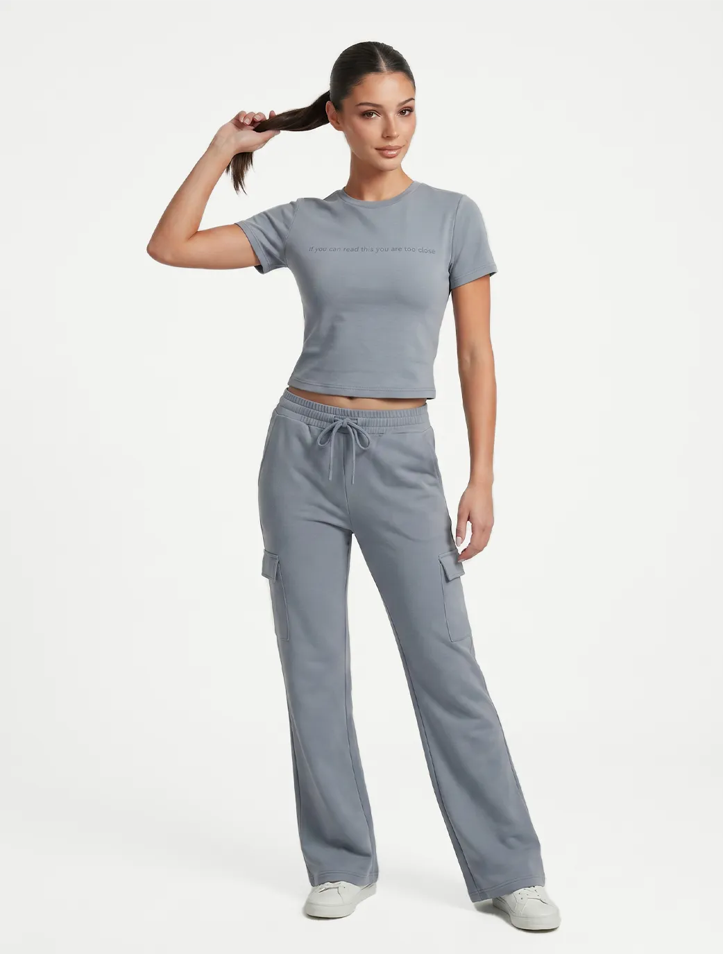 Marie France Blue Grey Women Close Pant SKU: LWCLOSEPANT_Blue Grey Image 01