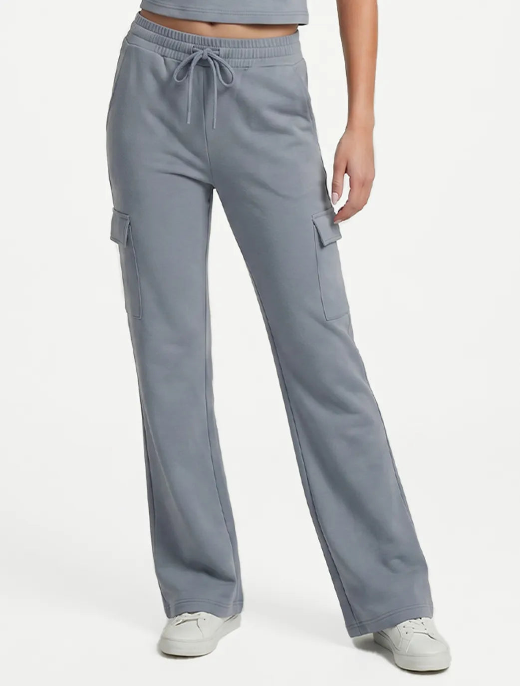 Marie France Blue Grey Women Close Pant SKU: LWCLOSEPANT_Blue Grey Image 03