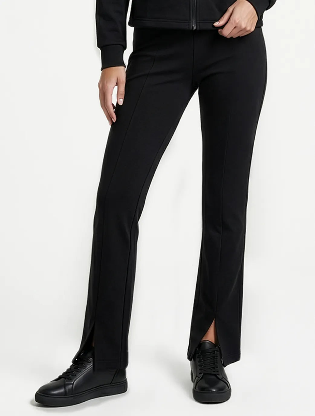 Marie France Black Women Gentle Pant SKU: LWGENTLEPANT_BLACK Image 03