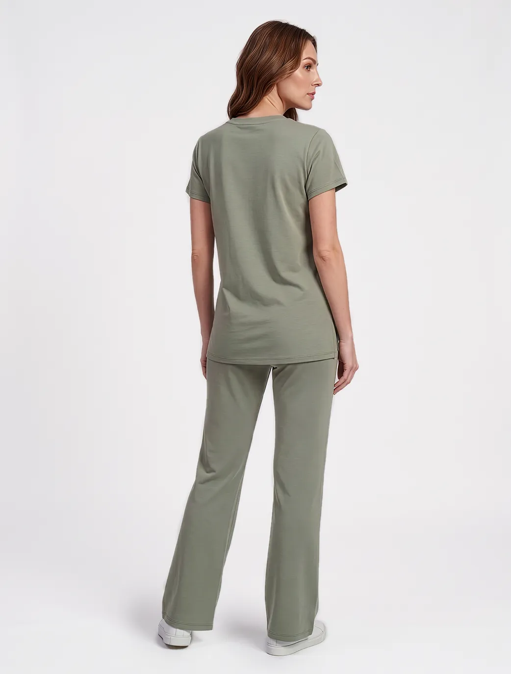 Marie France Light Green Women Hypnotic Top SKU: LWHYPNOTICTOP_Light Green Image 04