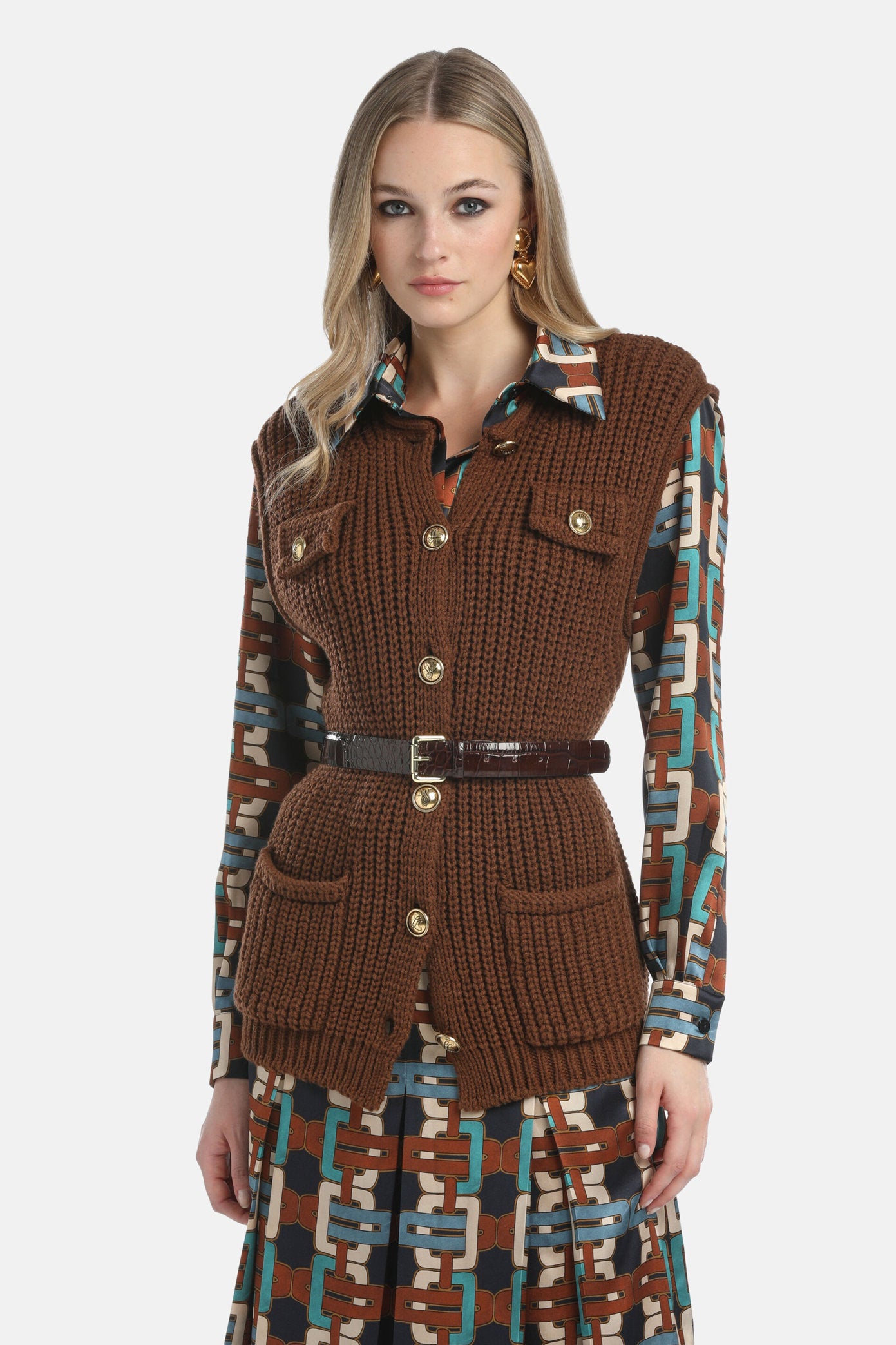 Luisa Spagnoli_Macri - Sleeveless Cardigan_MACRI_0951_01