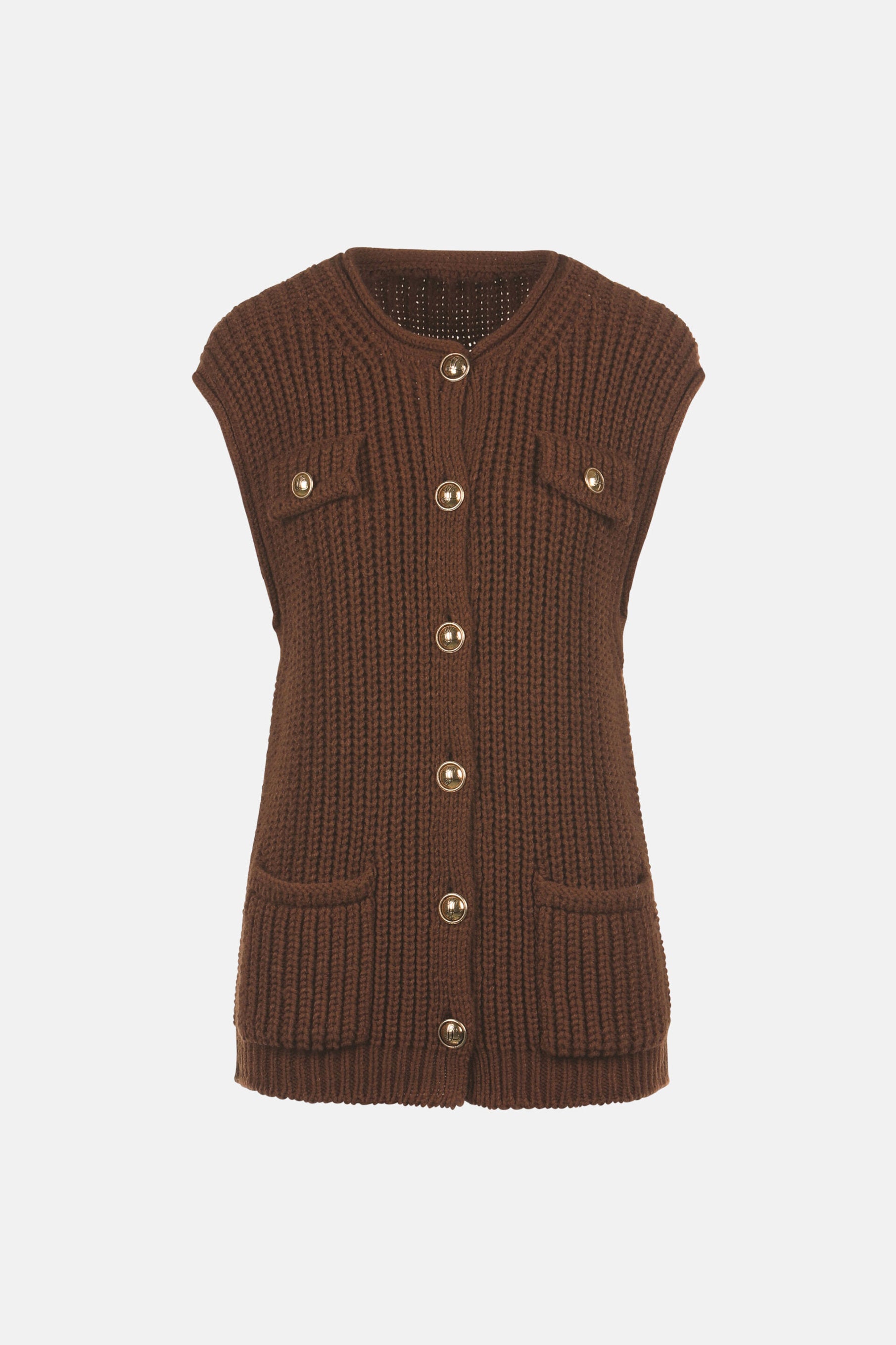 Luisa Spagnoli_Macri - Sleeveless Cardigan_MACRI_0951_05
