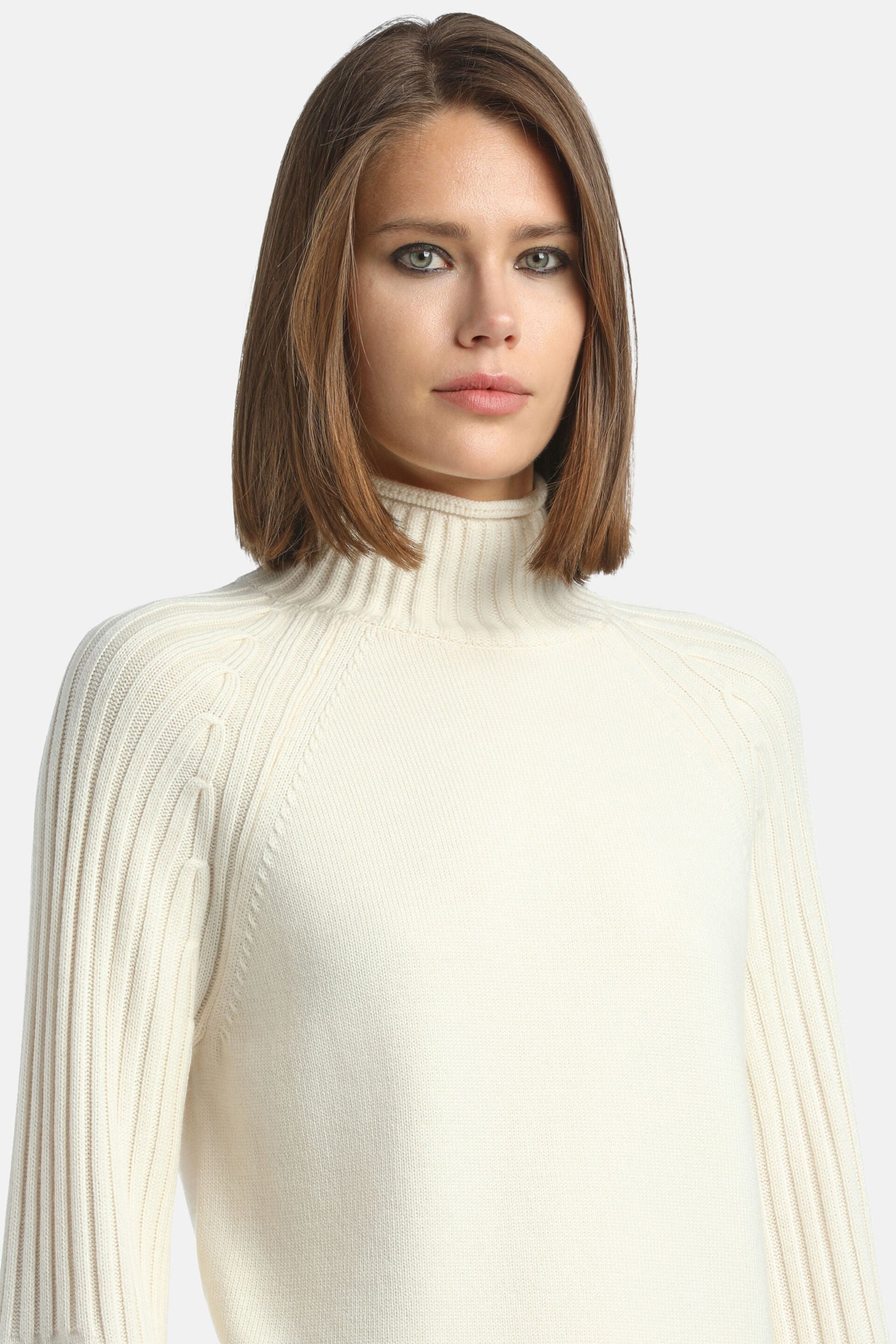 Luisa Spagnoli_Panna_Manico - Embroidered Mock-Neck Pullover_MANICO_0202_04