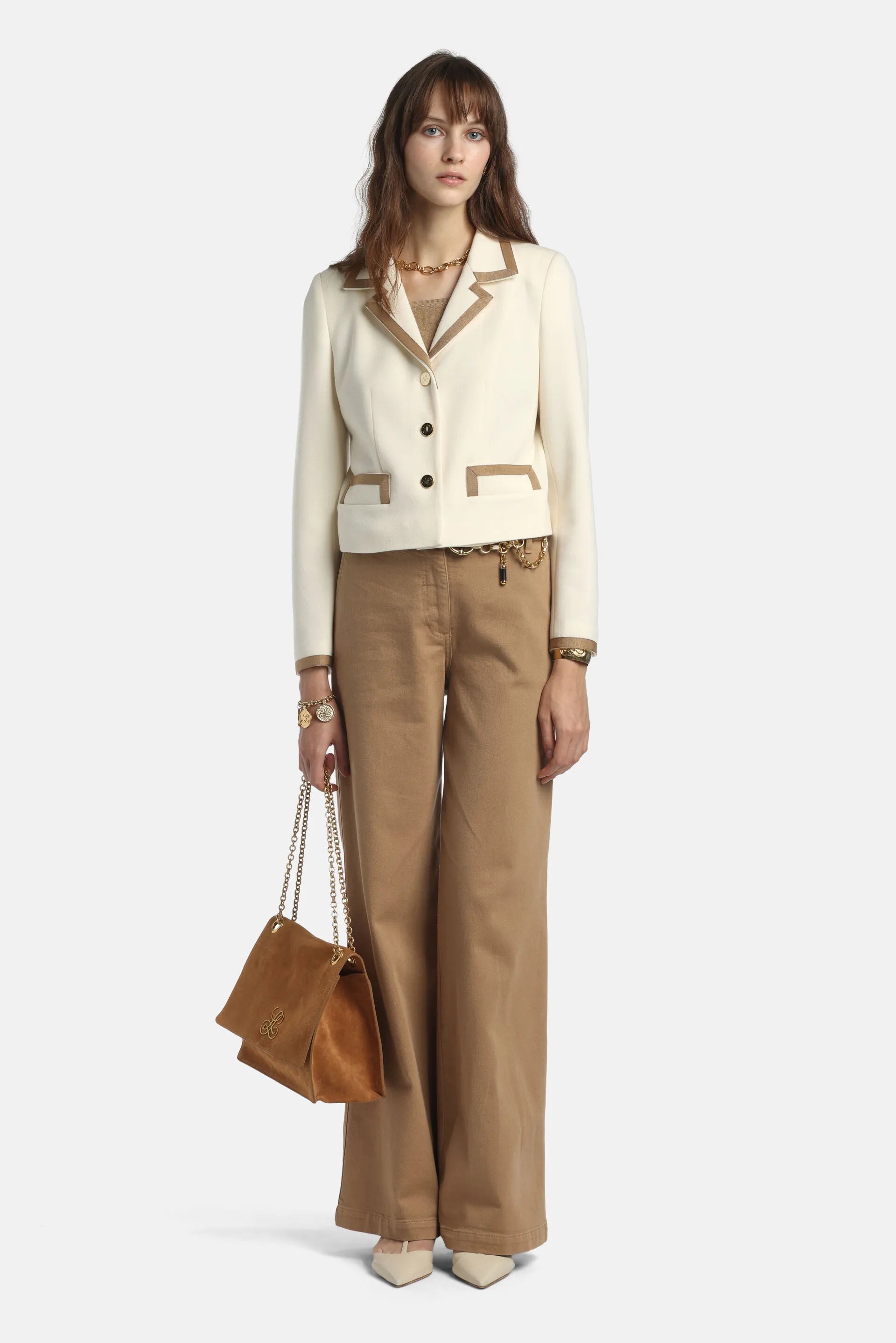 Luisa Spagnoli_Cream_Marline - Cardigan With Lapels_MARLINE_0202_05