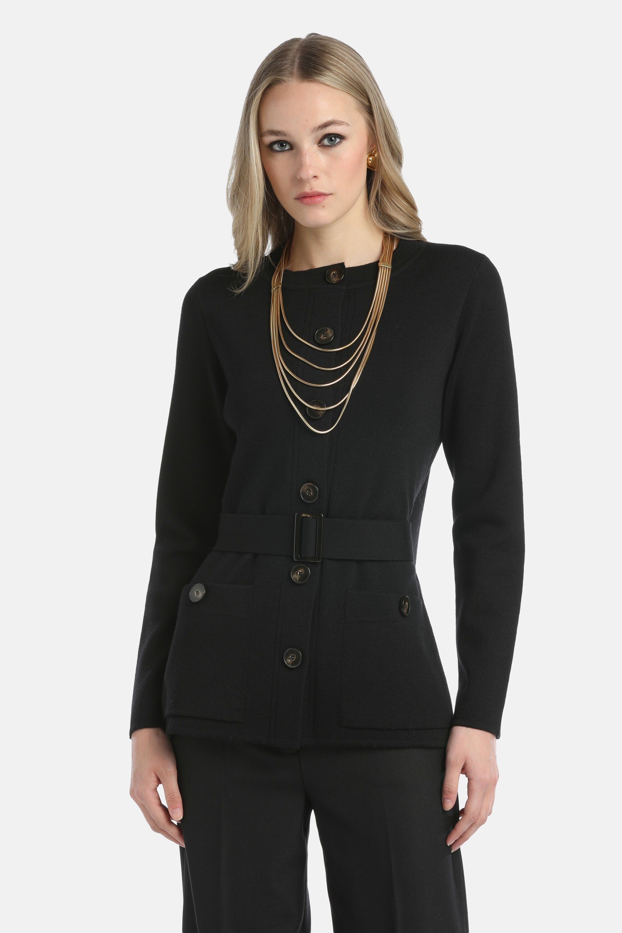 Luisa Spagnoli_Nero_Masia - Wool Cardigan_MASIA_0101_01