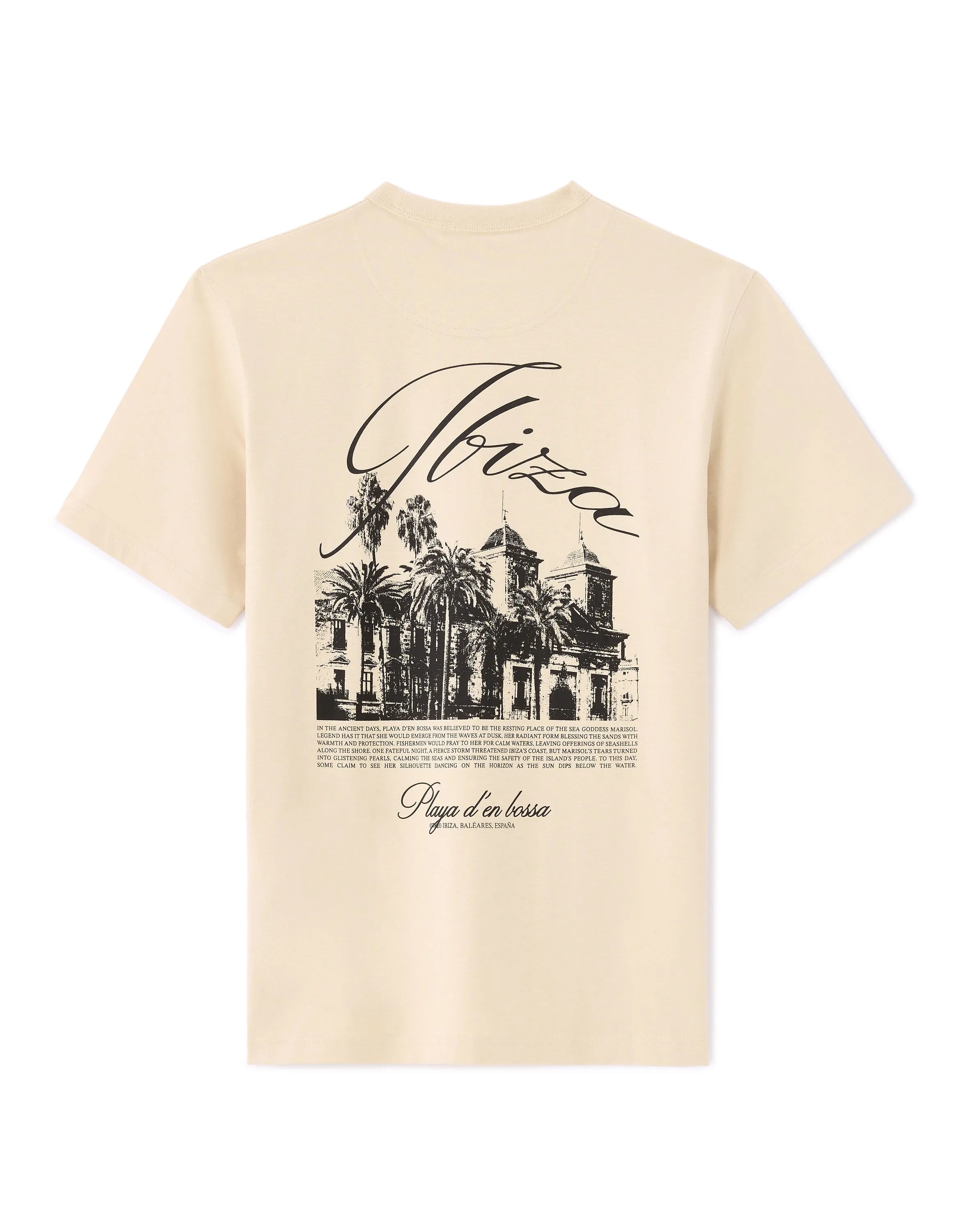 Celio_Beige_100% Cotton City Print Boxy Crew Neck T-Shirt_MEMILIBU_BEIGE_04