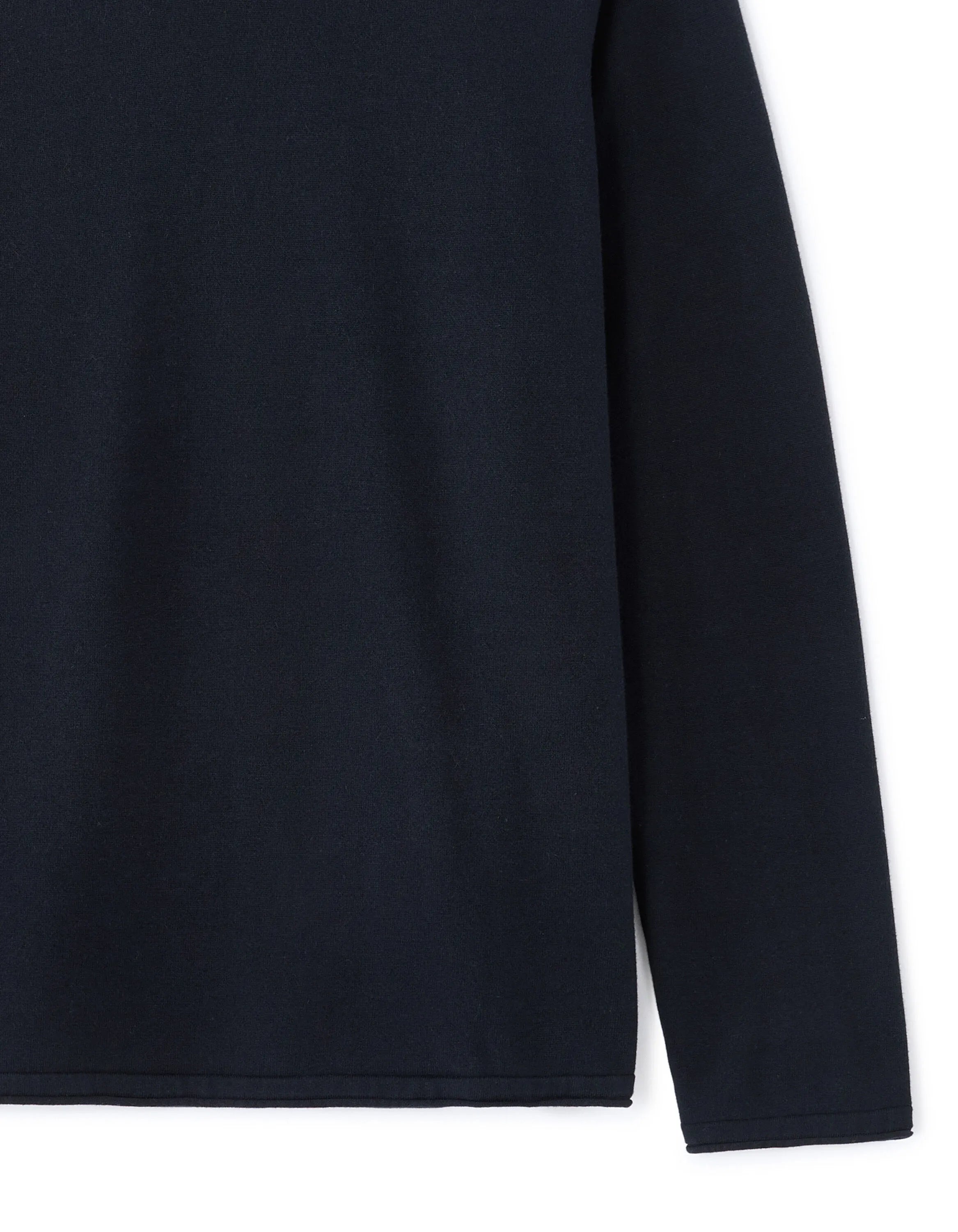 Celio_Encre_Crew Neck Sweater in Cotton Strand_MESON_ENCRE_03