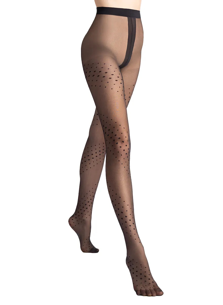 Marie France Noir Women Dotty SKU: MF010515_Noir Image 01
