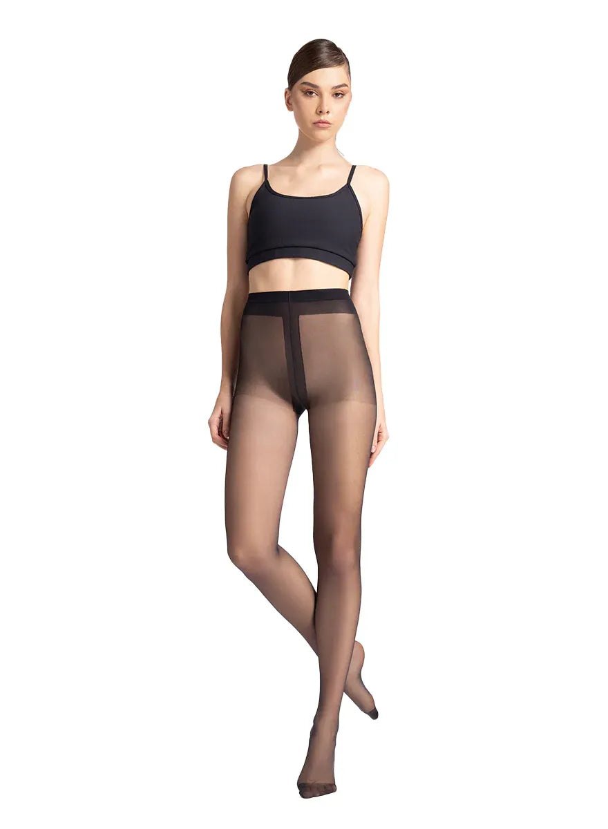 Marie France Noir Women Chic 15 Denier Ultra Sheer-To-Waist Tights SKU: MF016601_Noir Image 05