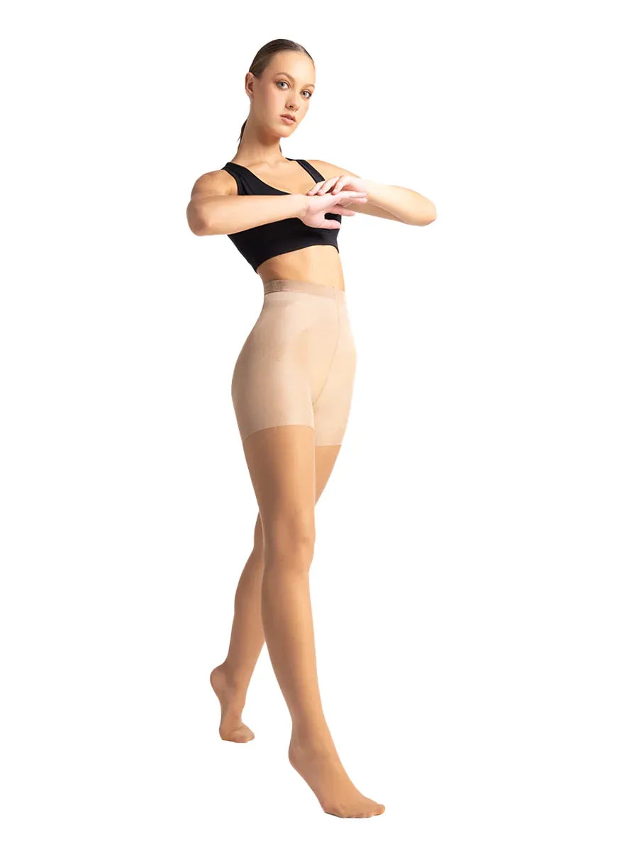 Marie France Camel Women Rio Up 20 Denier Sheer Push-Up Tights SKU: MF016901_Camel Image 09