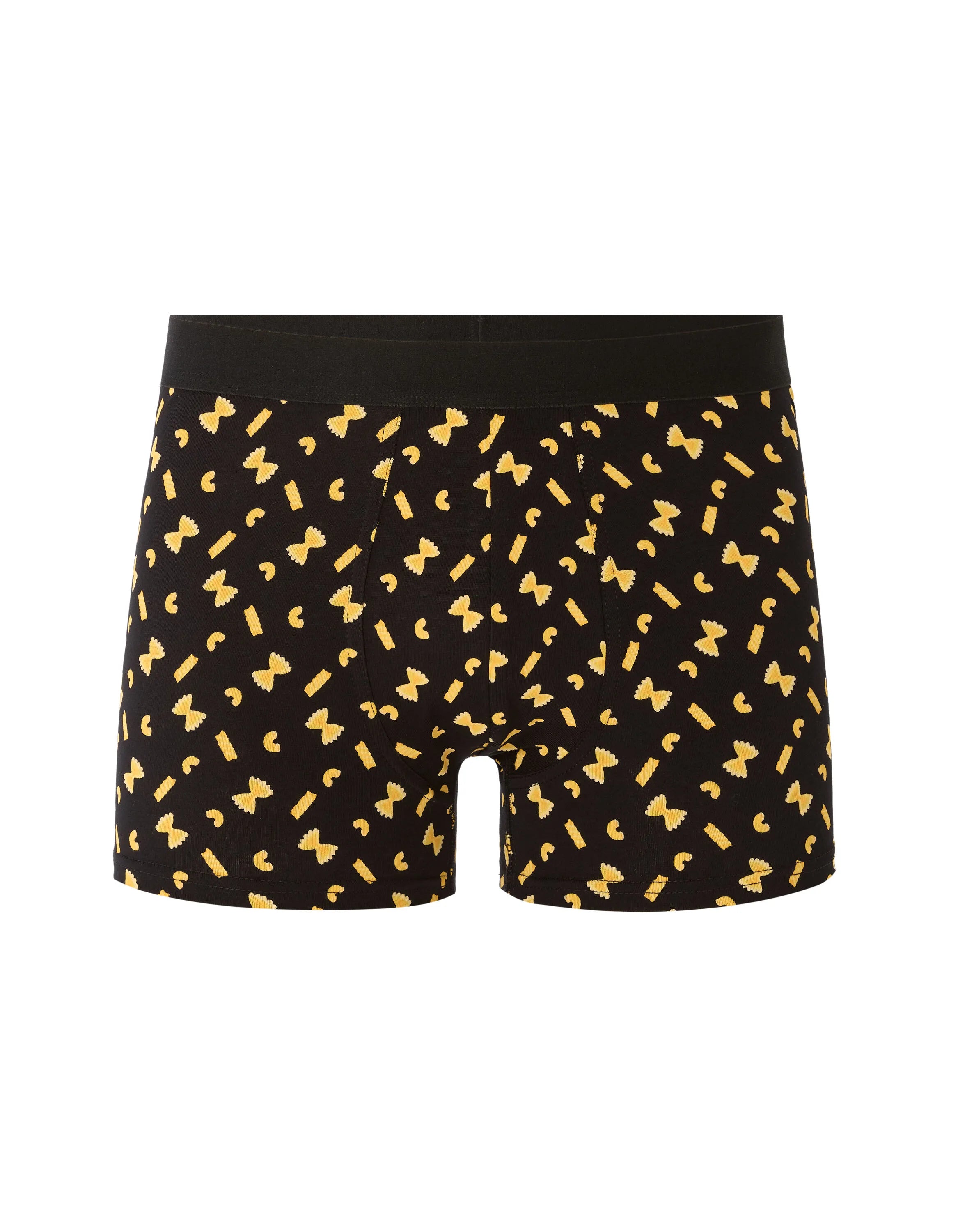Celio_Black_Pasta Patterned Boxer Shorts_MIBOPASTA_BLACK_01