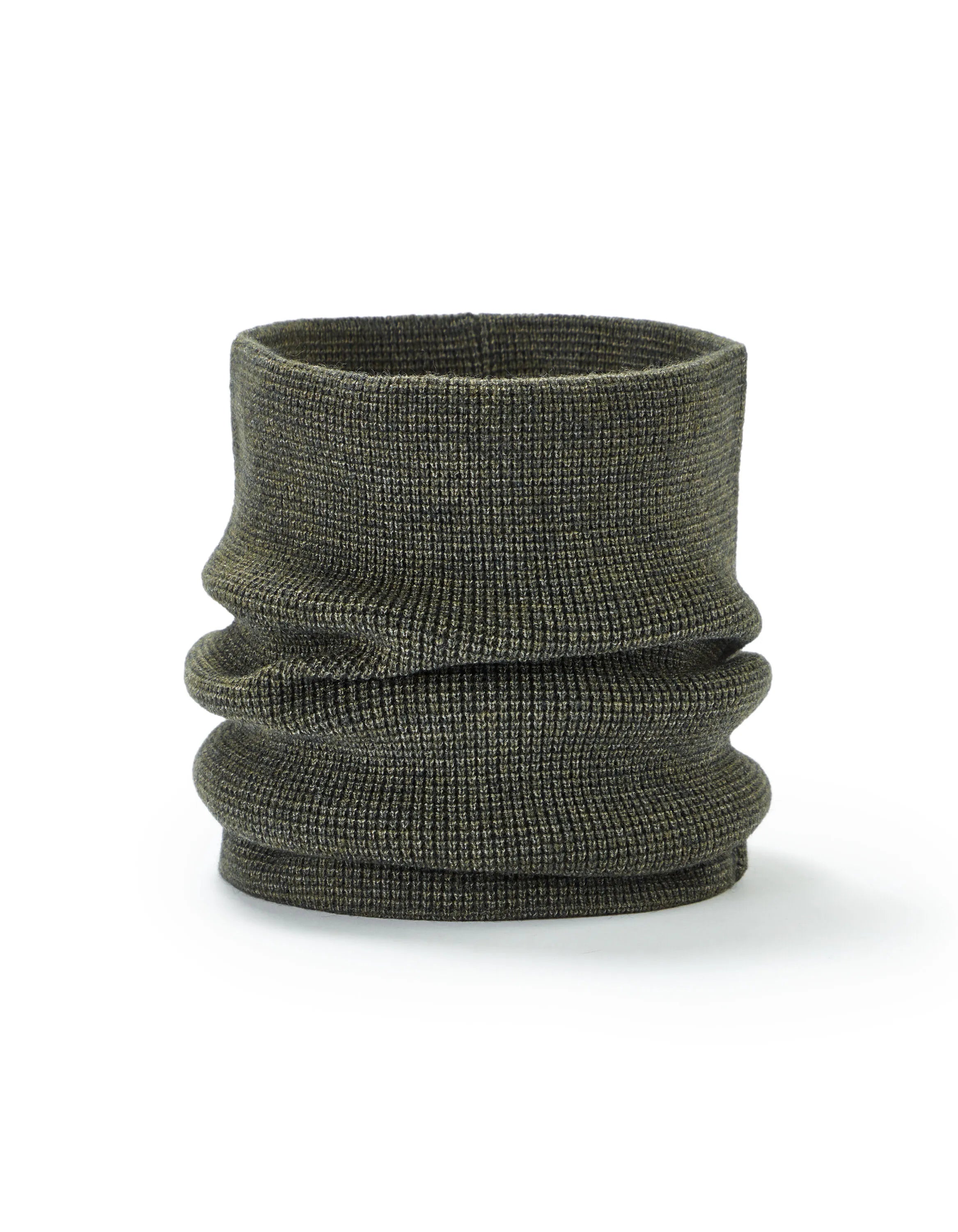 Celio_Khaki Mel_Waffle Knit Snood_MISCAWAFLE_KHAKI MEL_01