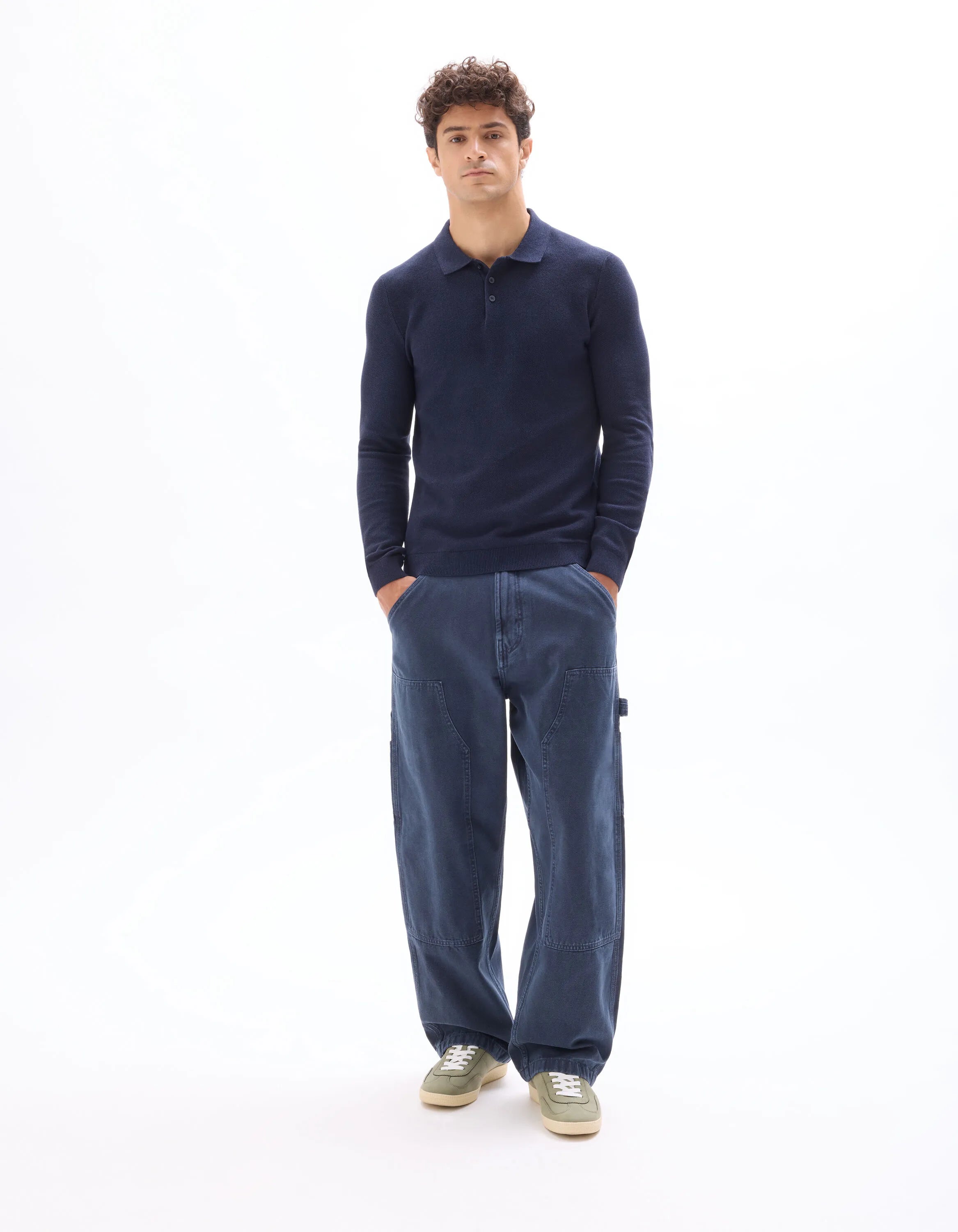 Celio_Brut_100% Cotton Baggy Carpenter Pants_MOCARBAGGY_BRUT_01