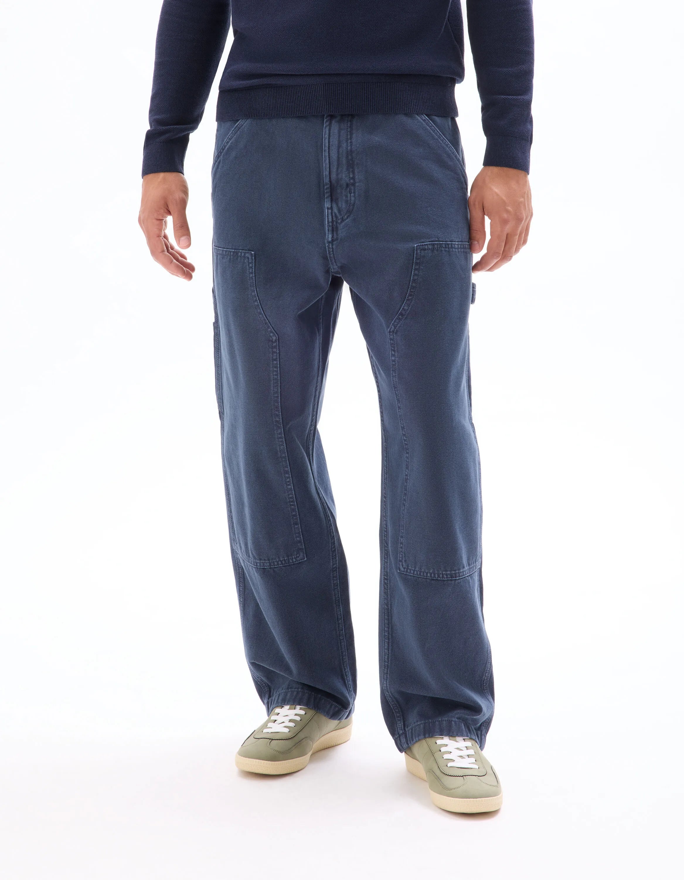 Celio_Brut_100% Cotton Baggy Carpenter Pants_MOCARBAGGY_BRUT_02