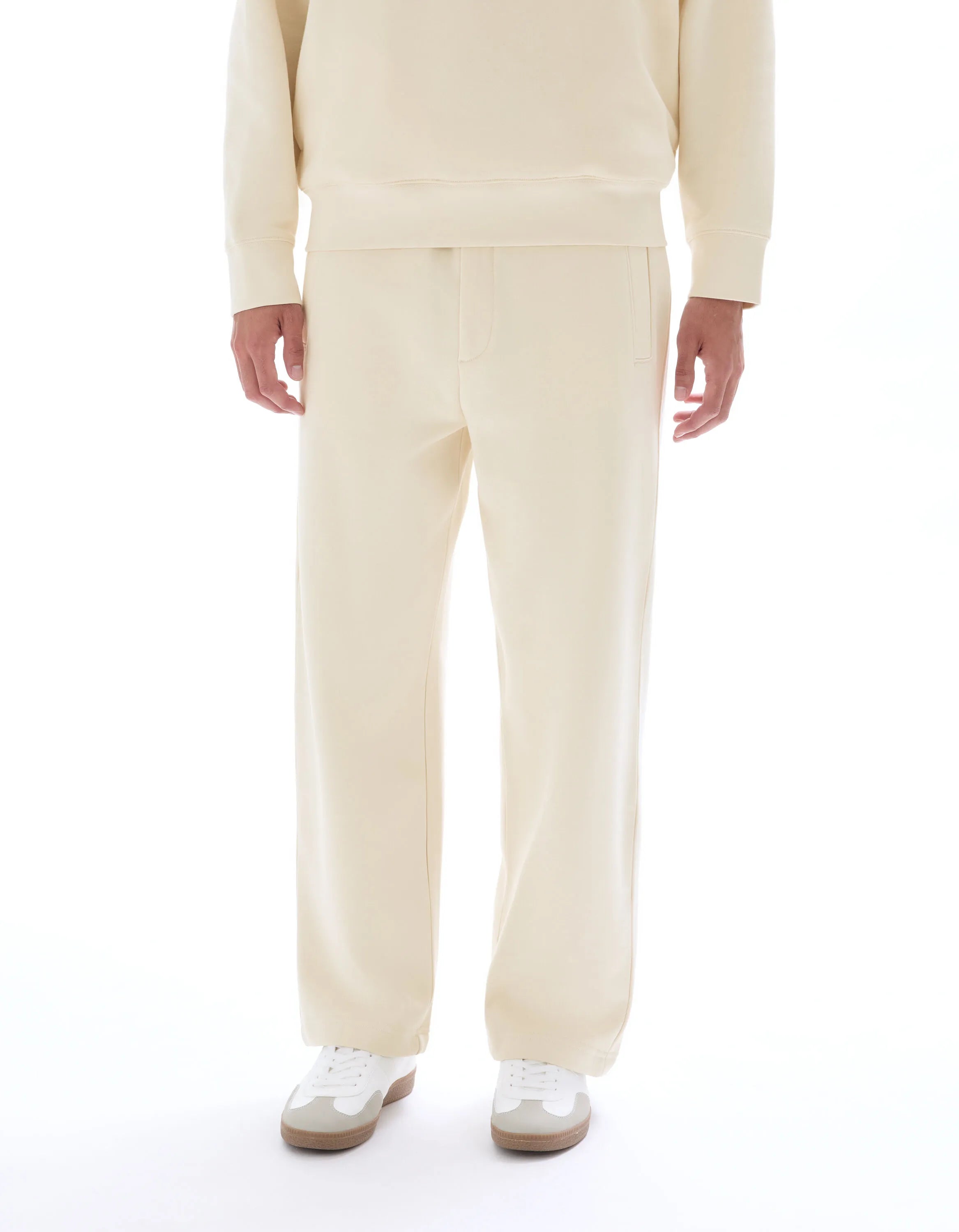 Celio_Ecru_Oversized Jogging Pants_MODROI_ECRU_02
