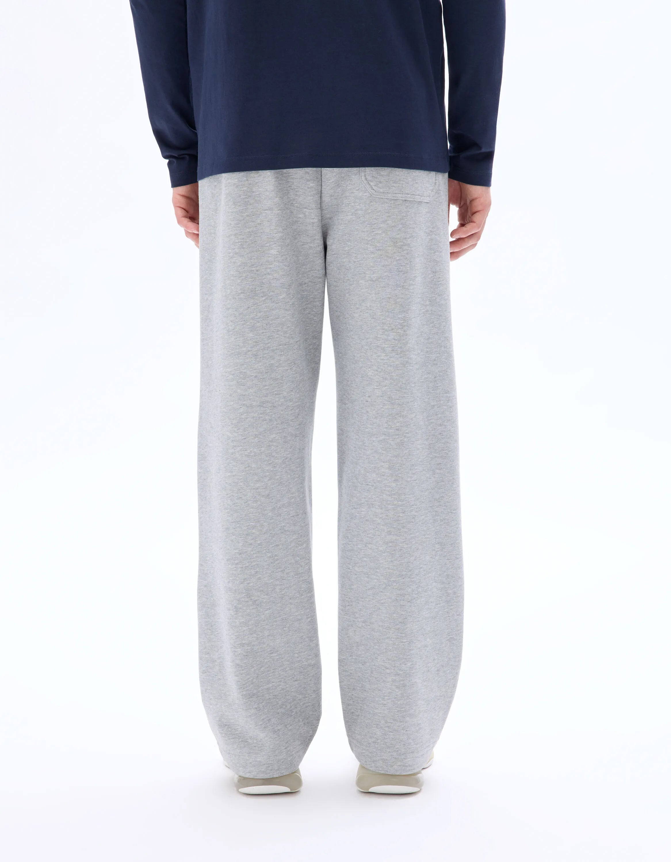 Celio_Heather Grey_Oversized Jogging Pants_MODROI_HEATHER GREY_03