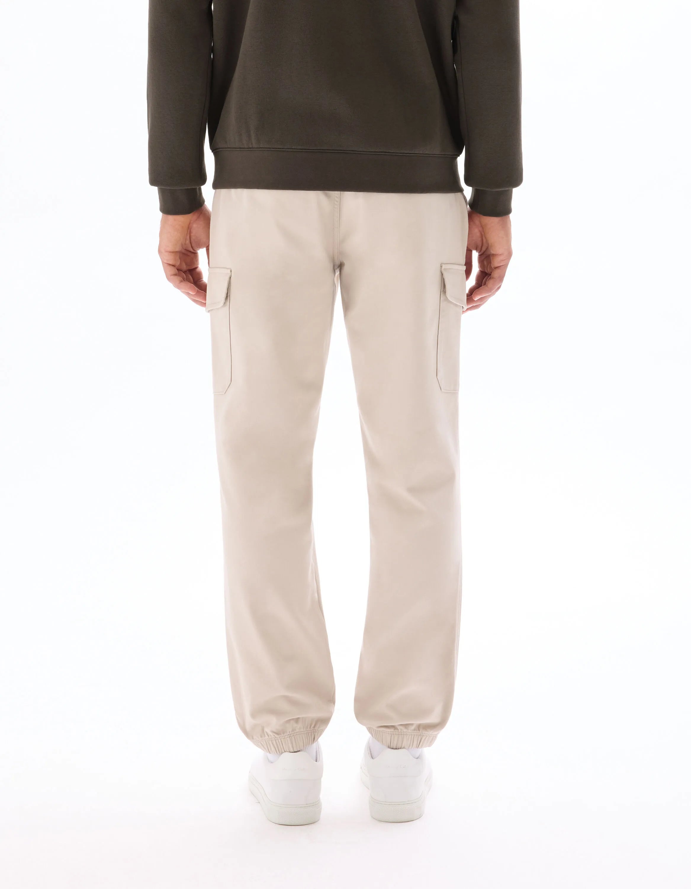 Celio_Beige Clair_Stretch Cotton Straight Cargo Pants_MOGO_BEIGE CLAIR_03
