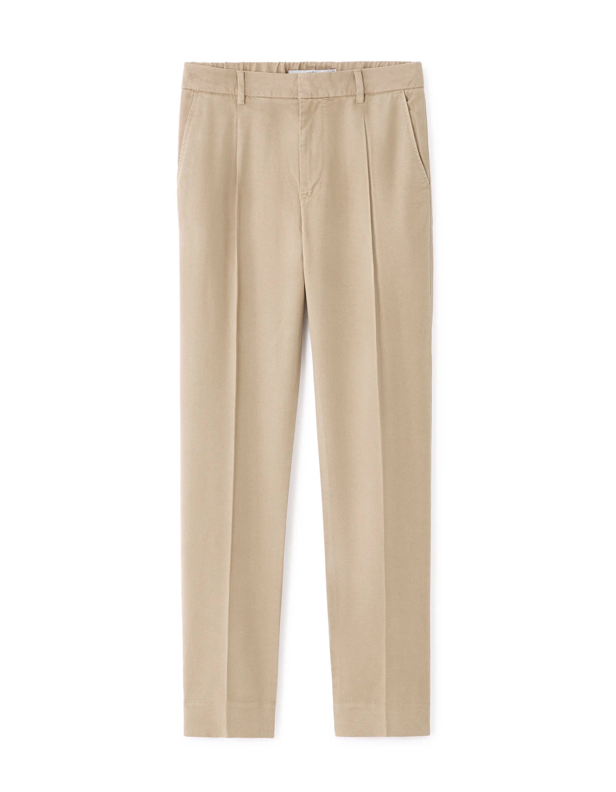 Celio_Beige Clair_Tencelª Lyocell Straight Chino Pants_MOLYO_BEIGE CLAIR_03