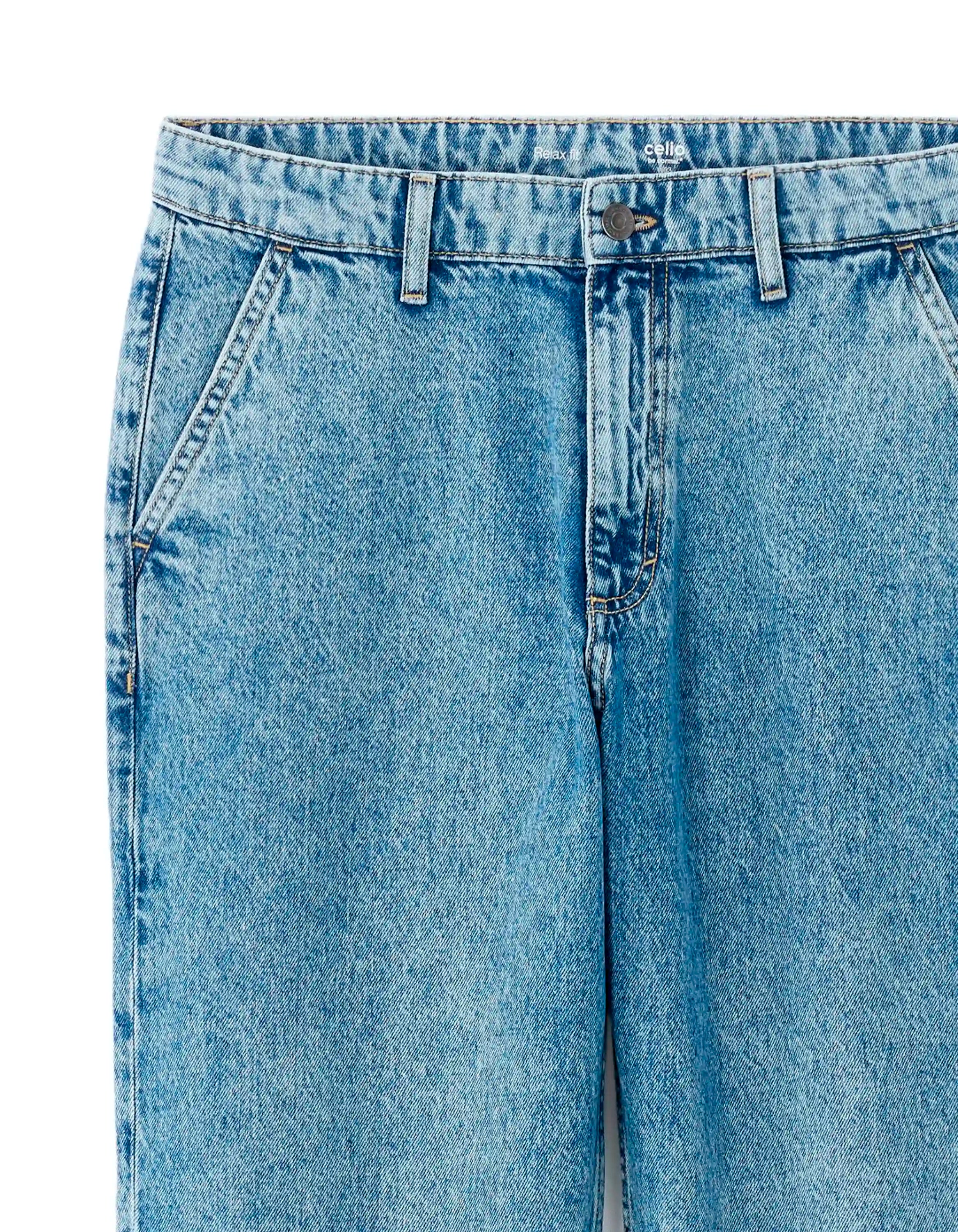 Celio_Double Stone_Relaxed 100% Cotton Jeans_MORELAX_DOUBLE STONE_06