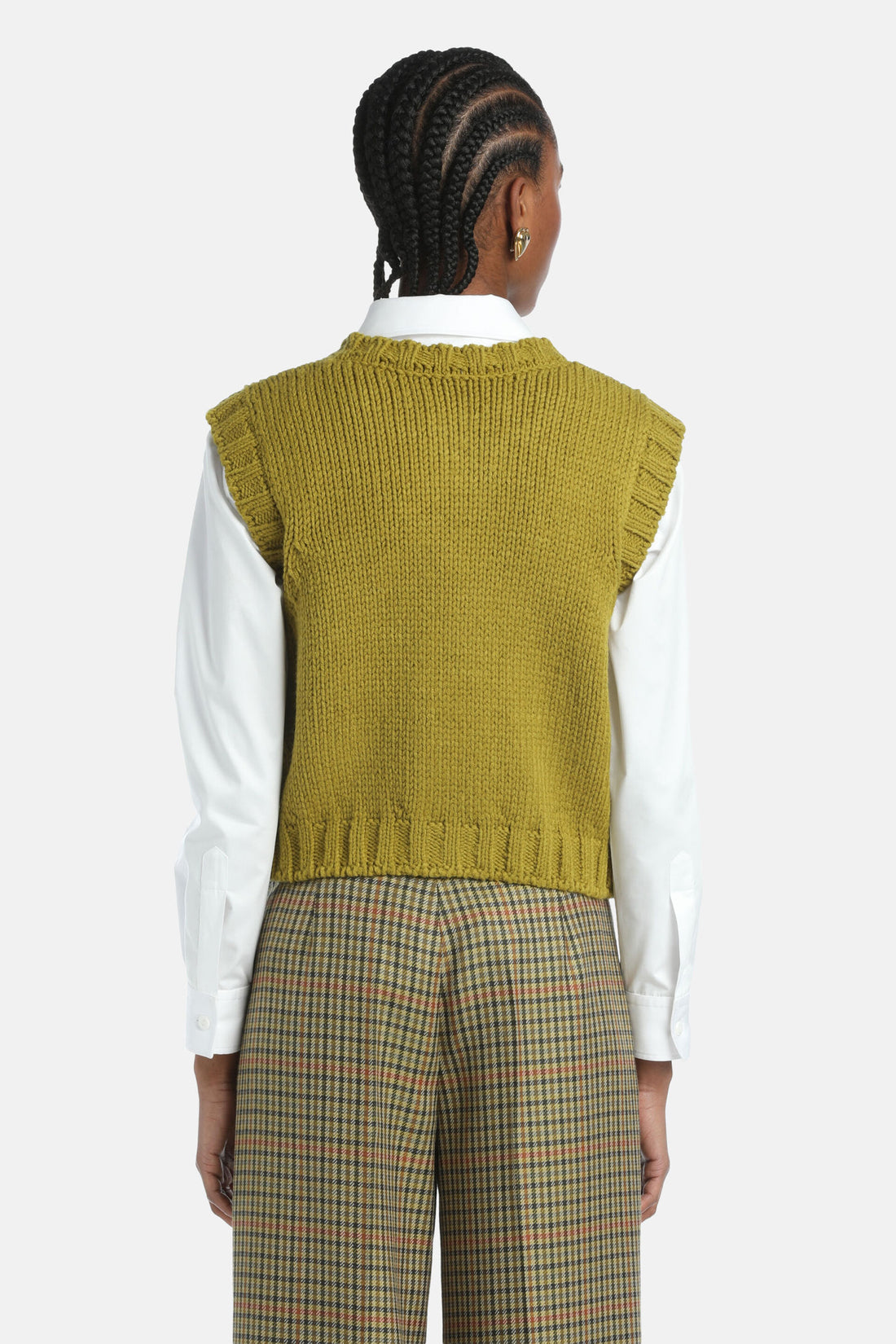 Luisa Spagnoli_Verde_Motoria - Knit Vest_MOTORIA_0563_02