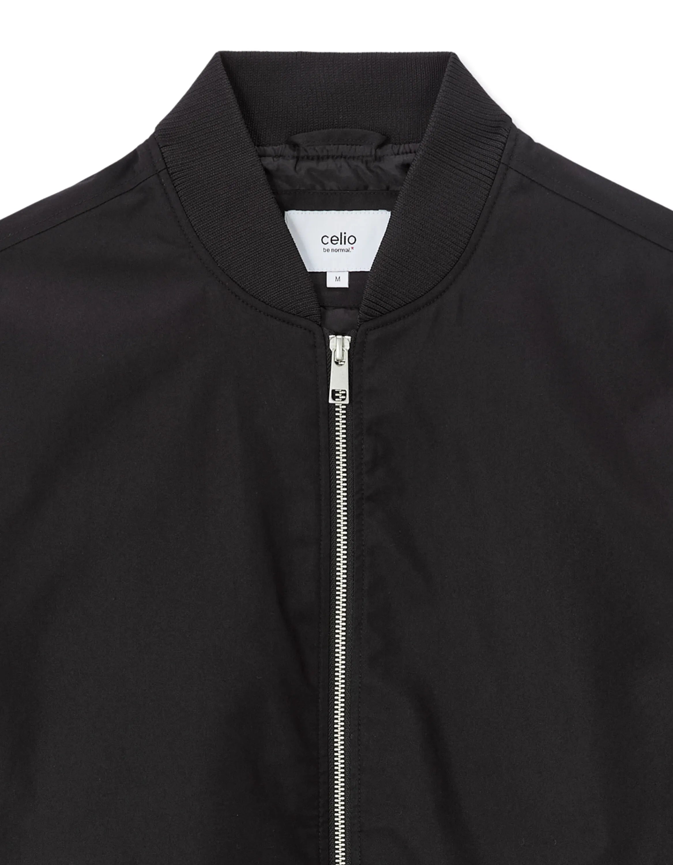 Celio_Black_Lightweight Bomber Jacket_MUBLUZ_BLACK_06