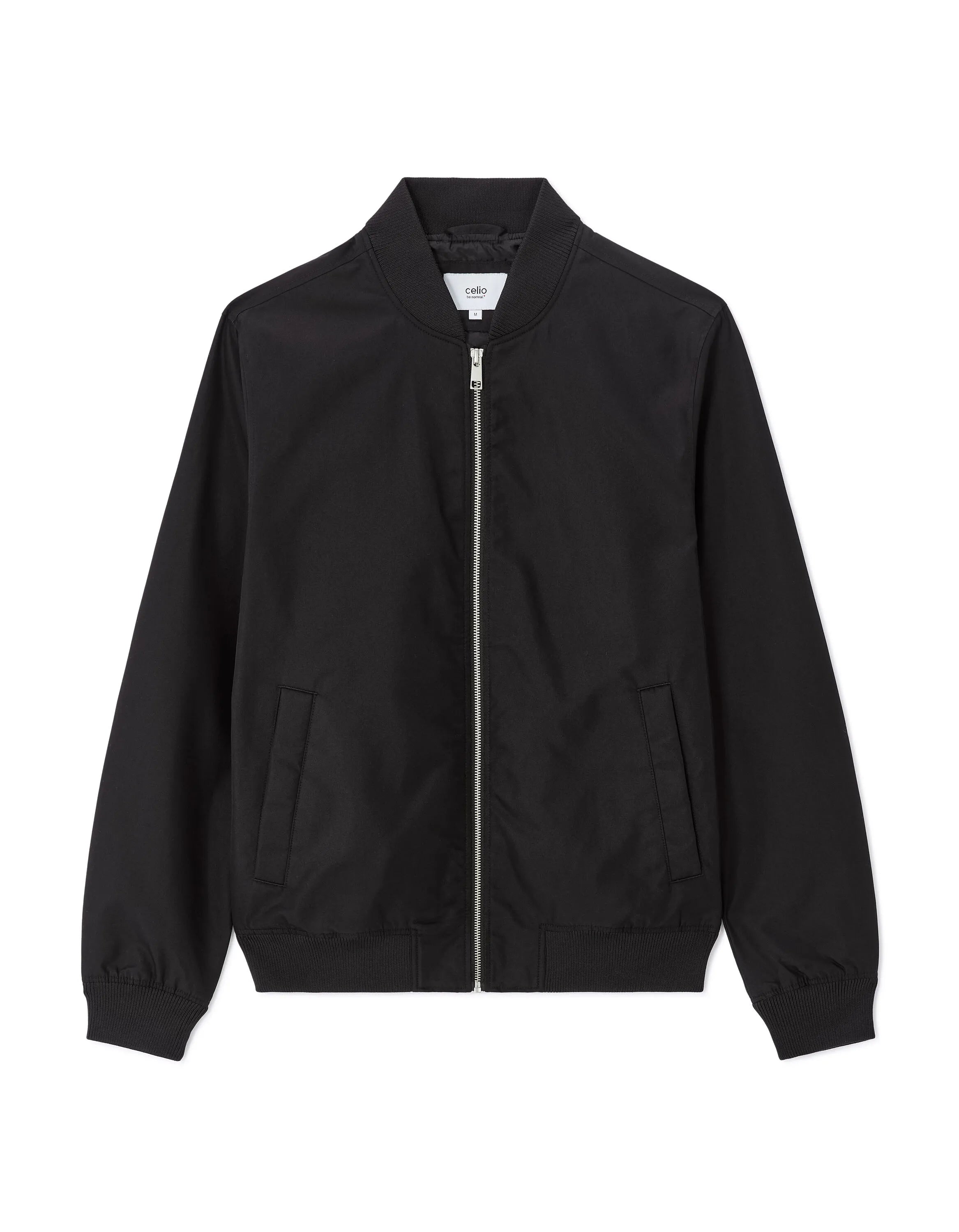 Celio_Black_Lightweight Bomber Jacket_MUBLUZ_BLACK_08