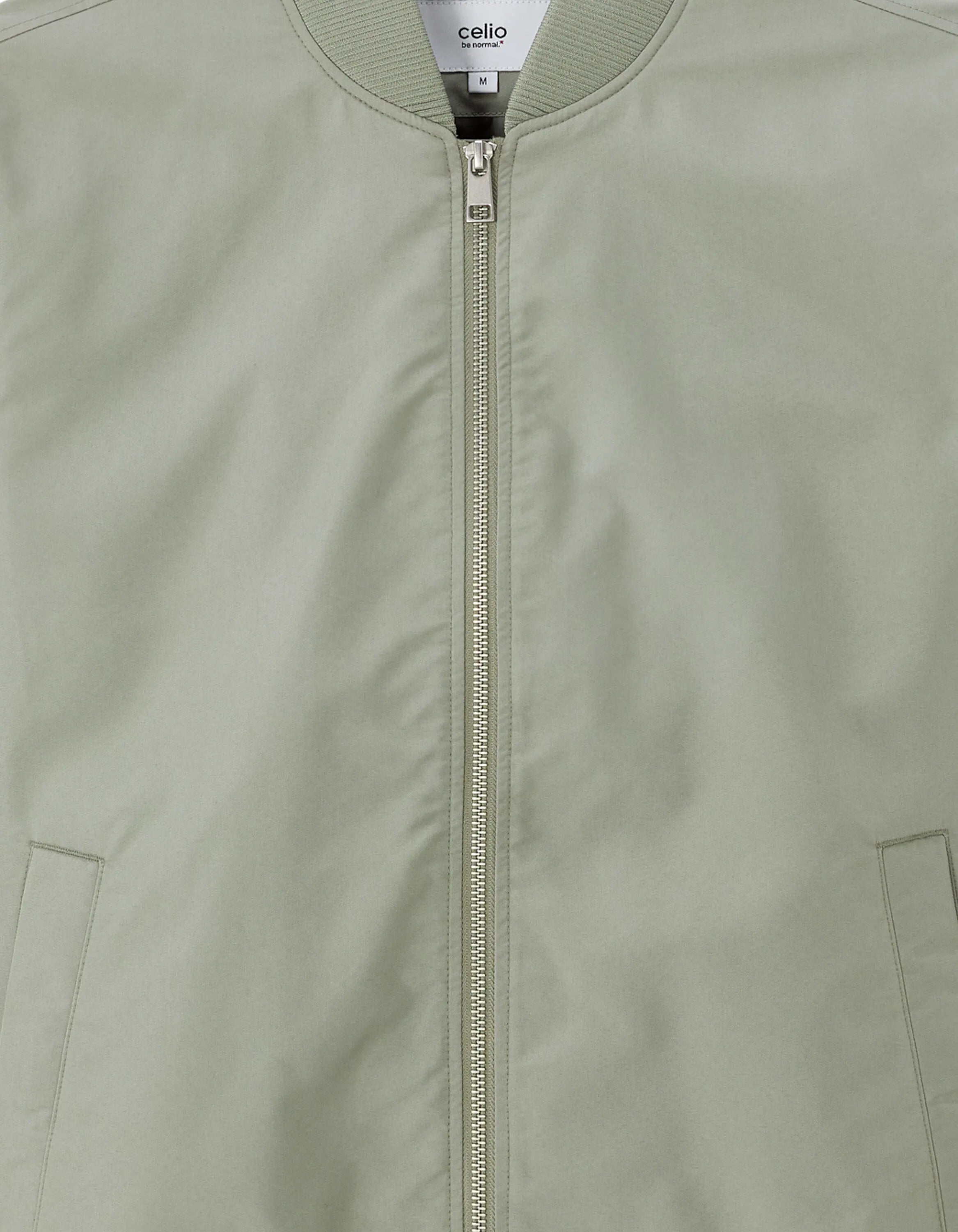 Celio_Light Khaki 01_Lightweight Bomber Jacket_MUBLUZ_LIGHT KHAKI 01_06