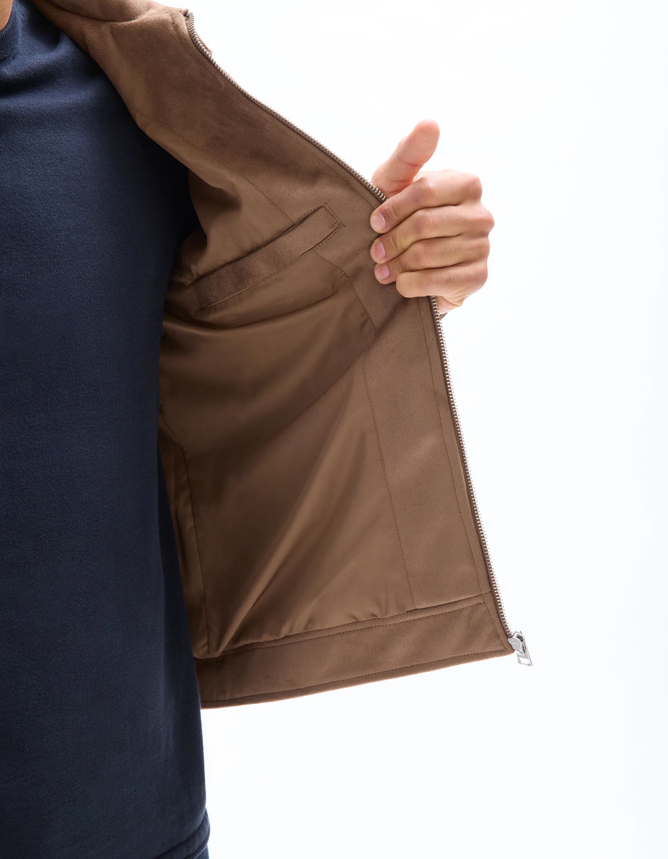 Celio_Camel_Faux Suede Jacket_MUFASTER_CAMEL_04