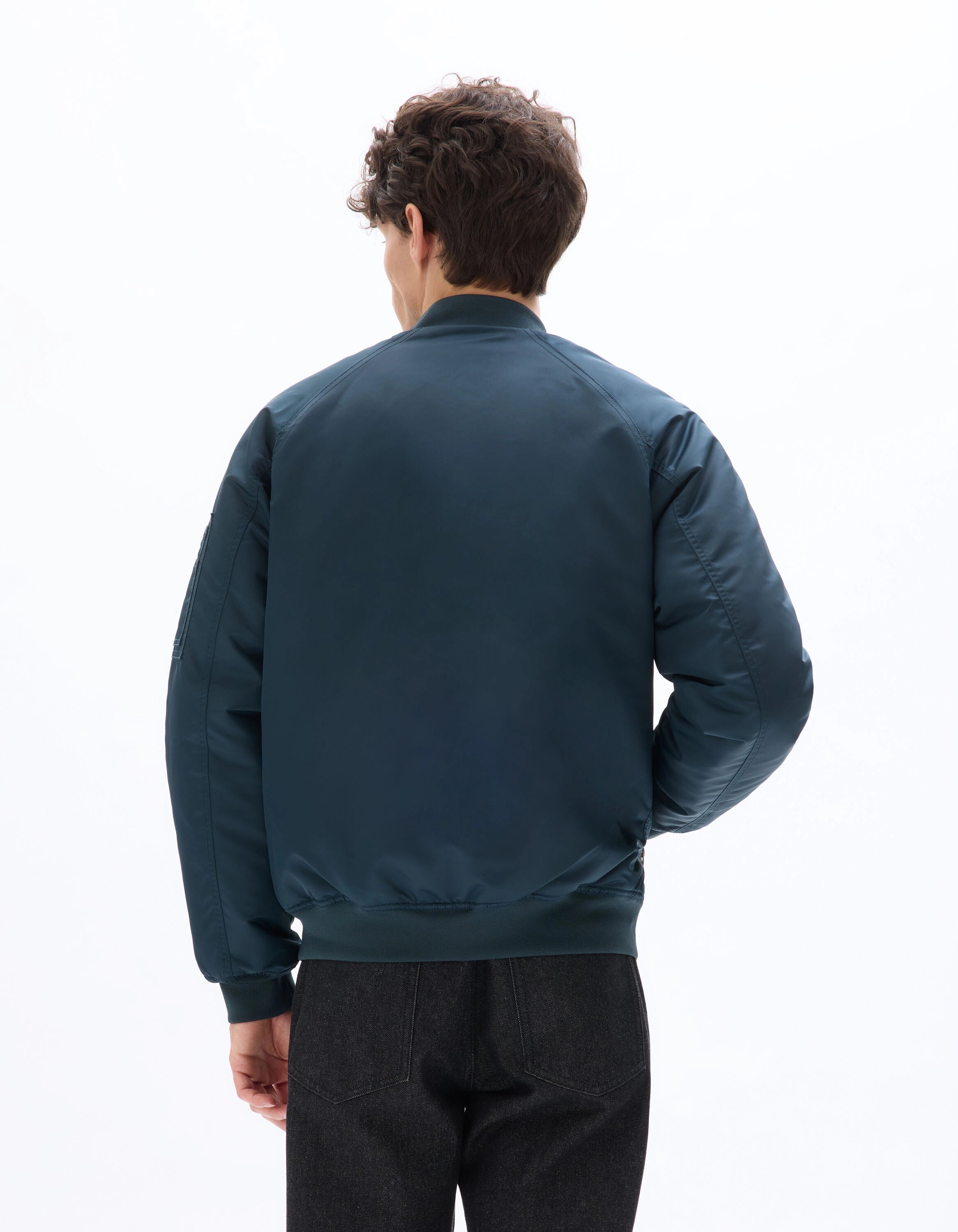 Celio_Blue_Quilted Bomber Jacket_MUJAMES_BLUE_03