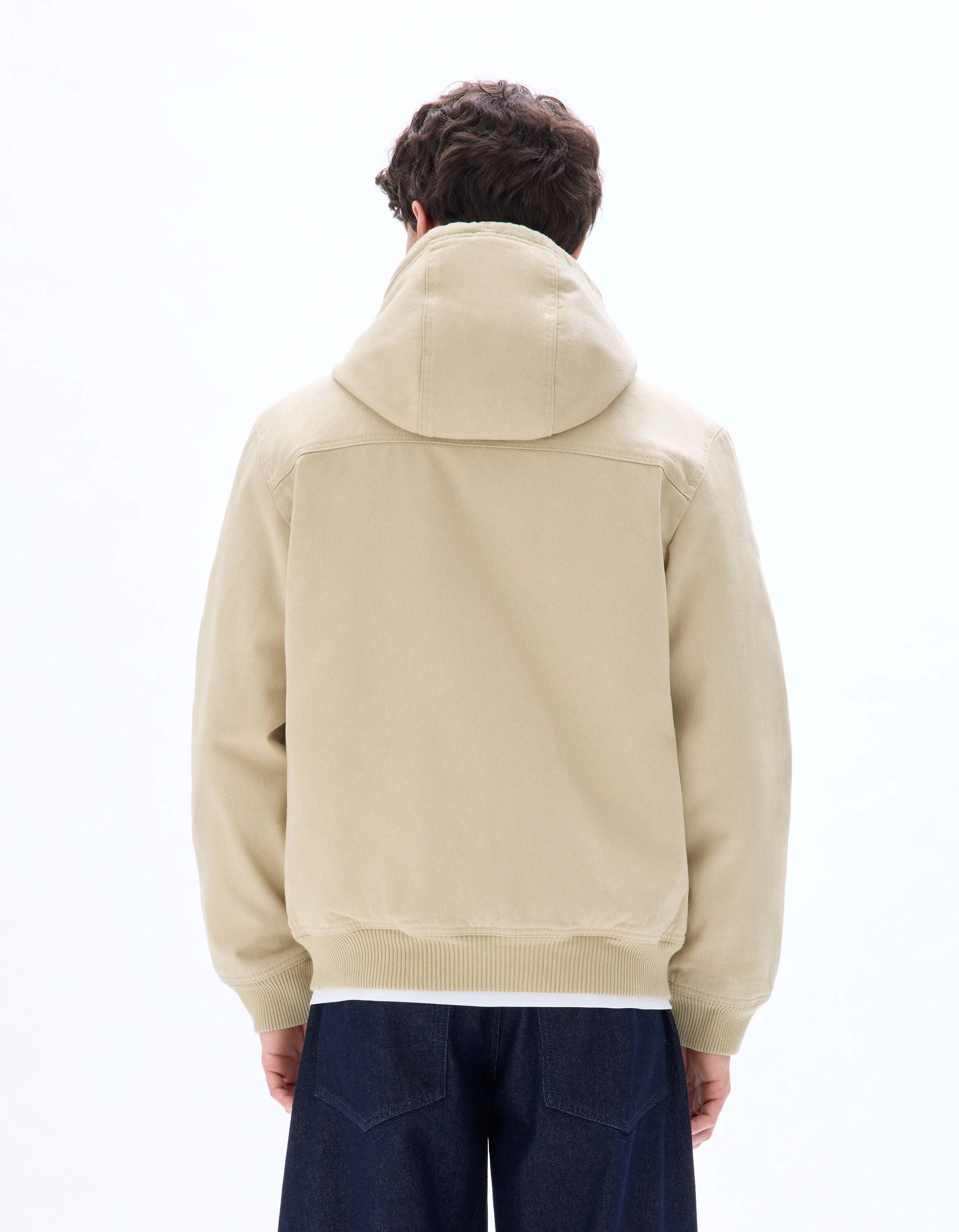 Celio_Beige_Hooded Jacket_MULEAG2_BEIGE_03