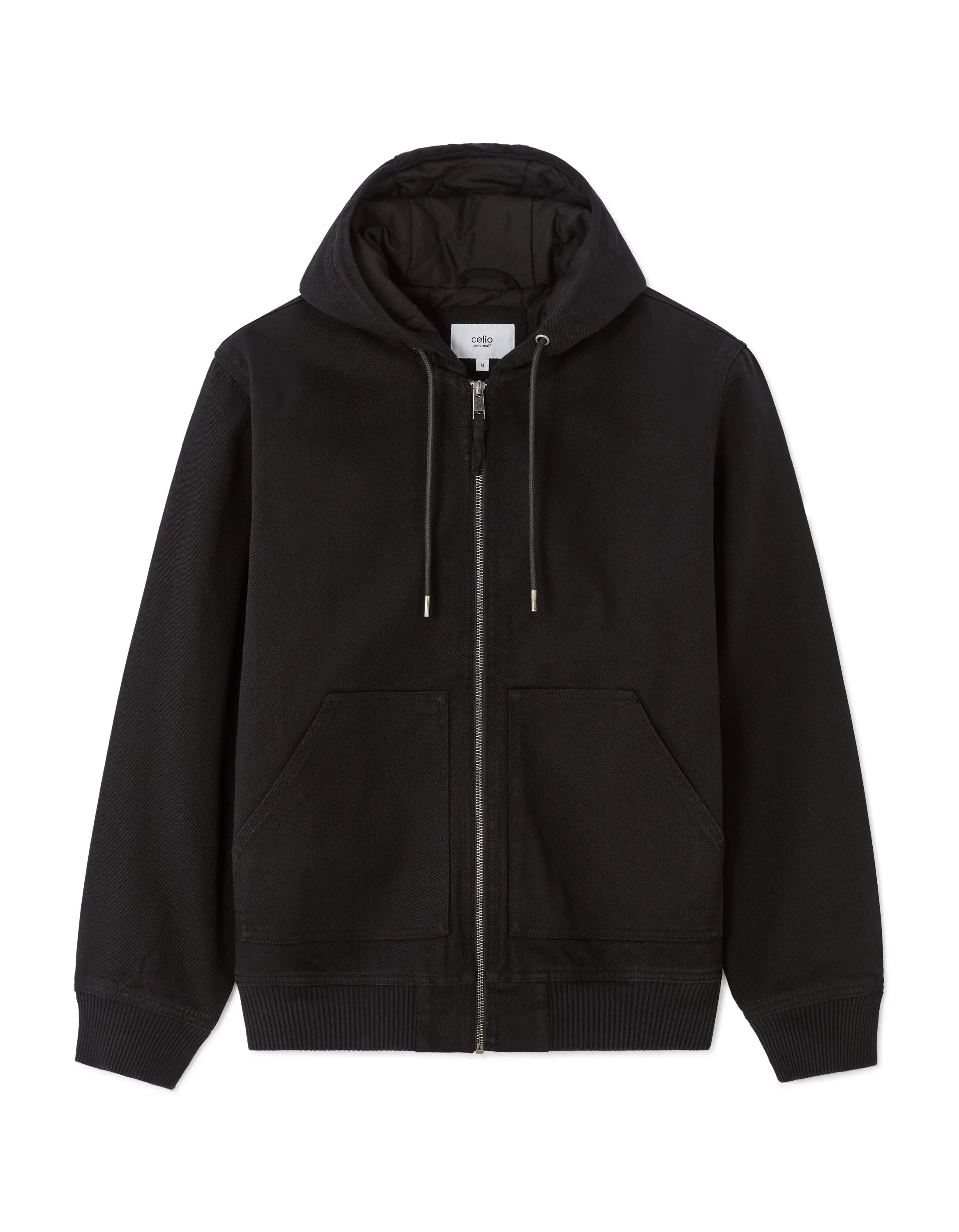 Celio_Faded Black_Hooded Jacket_MULEAG2_FADED BLACK_08