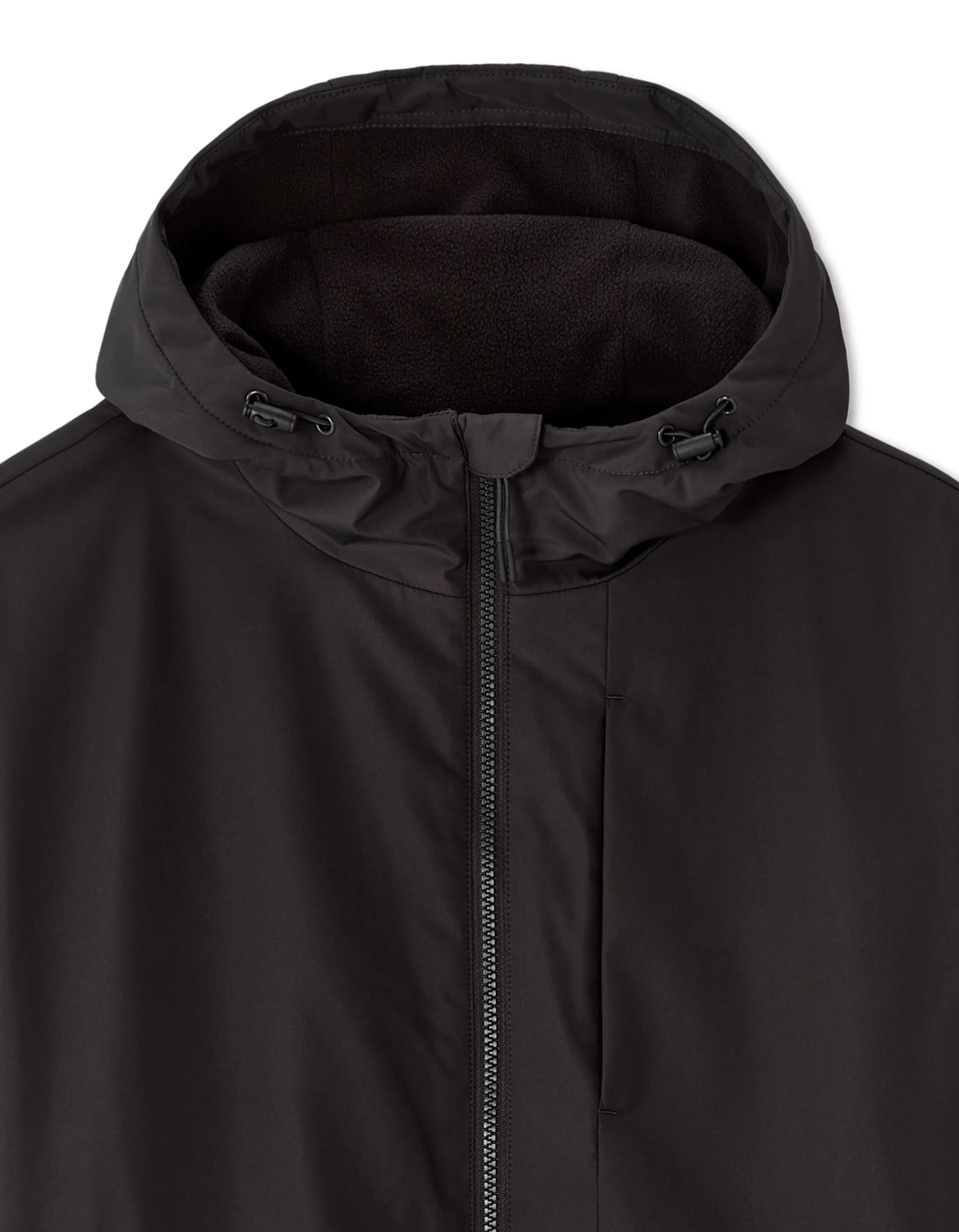 Celio_Black_Hooded Jacket_MULEAG_BLACK_06