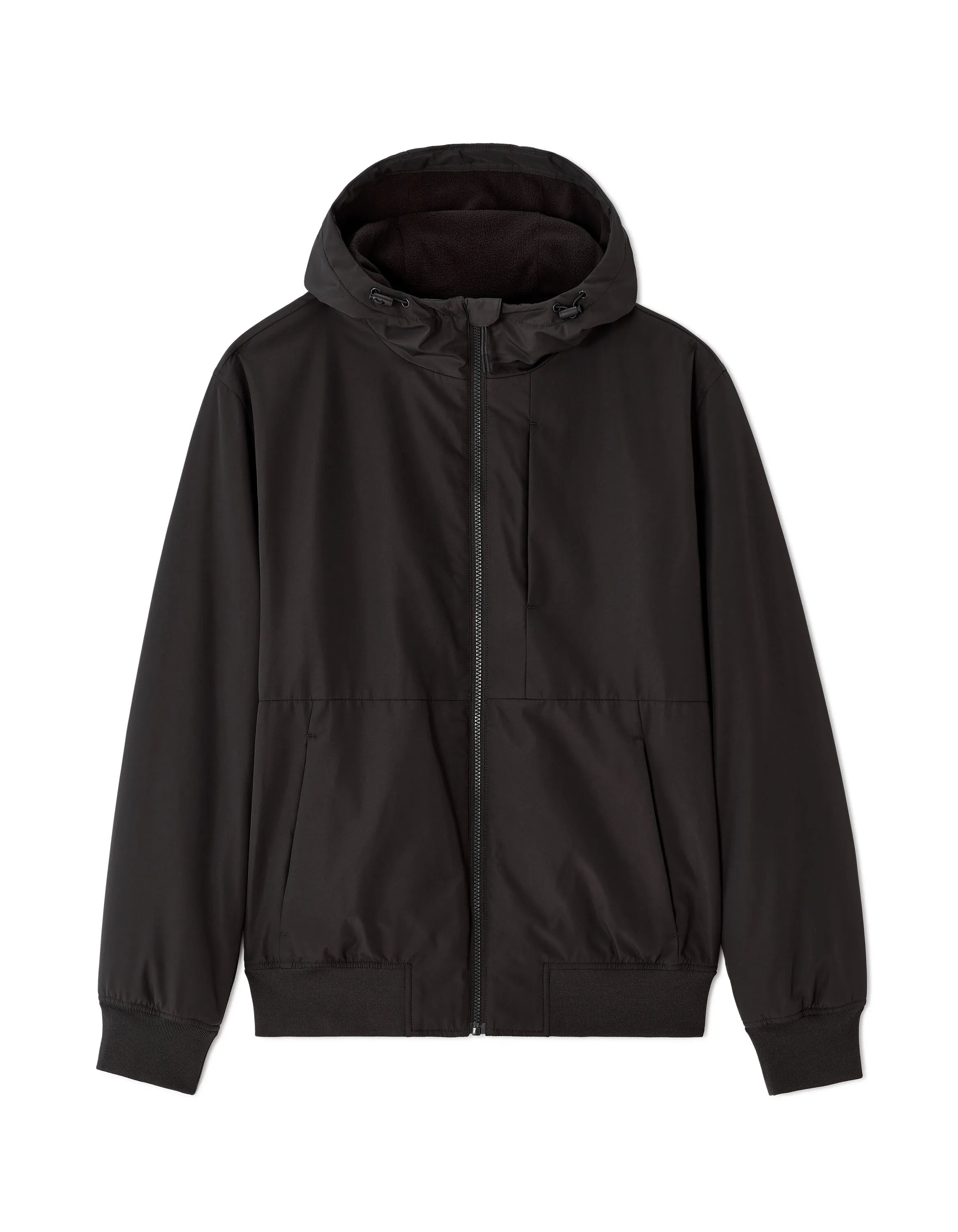 Celio_Black_Hooded Jacket_MULEAG_BLACK_08