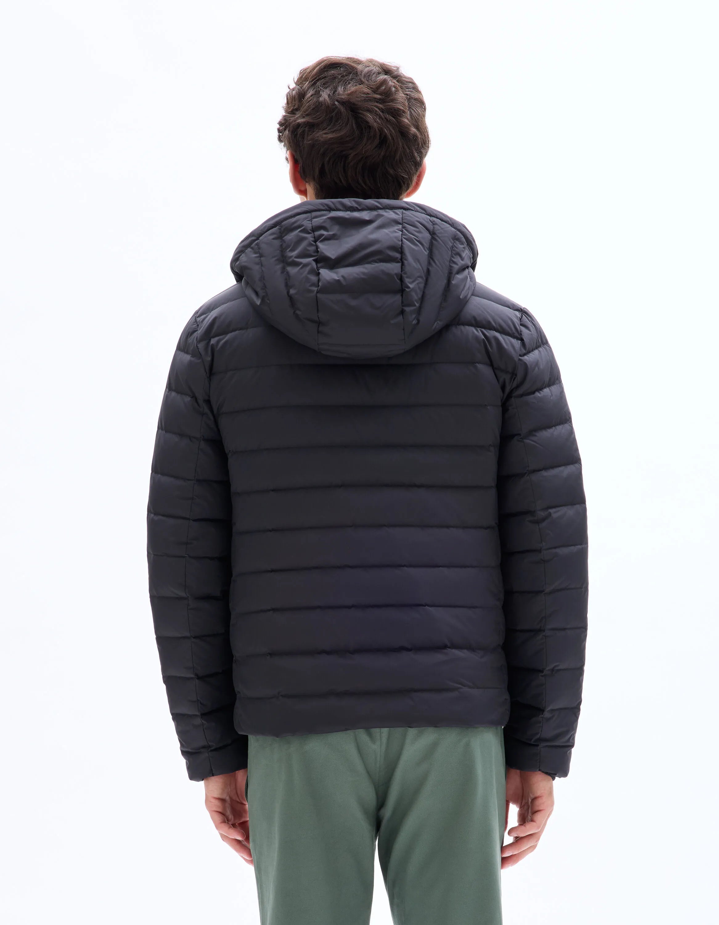 Celio_Black_Lightweight Down Jacket with Hood_MULIGHTHOD_BLACK_03