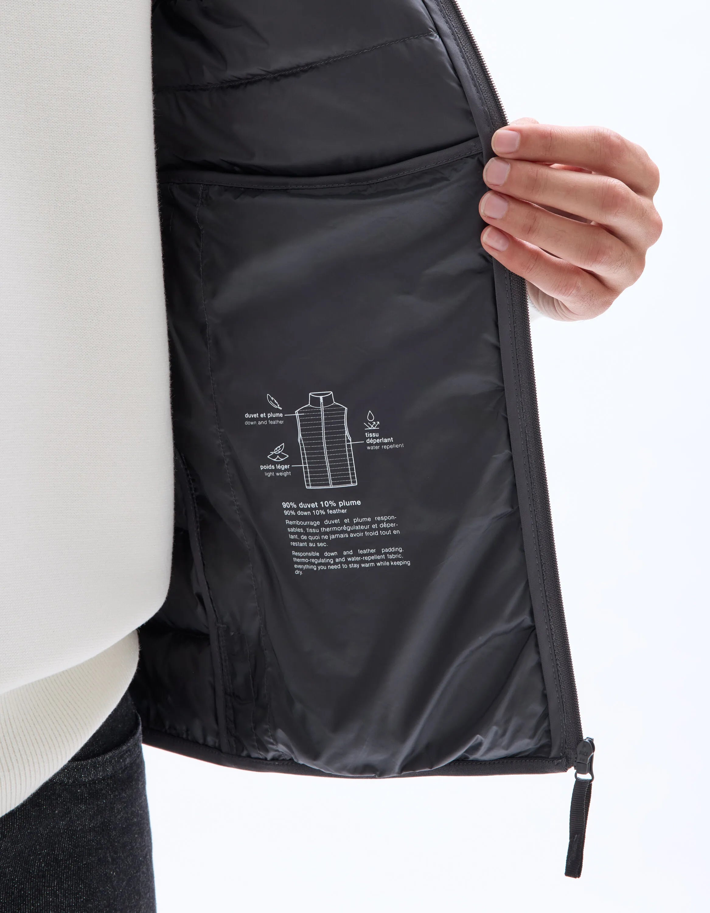 Celio_Dark Grey_Lightweight Sleeveless Down Jacket_MULIGHTSL_DARK GREY_05