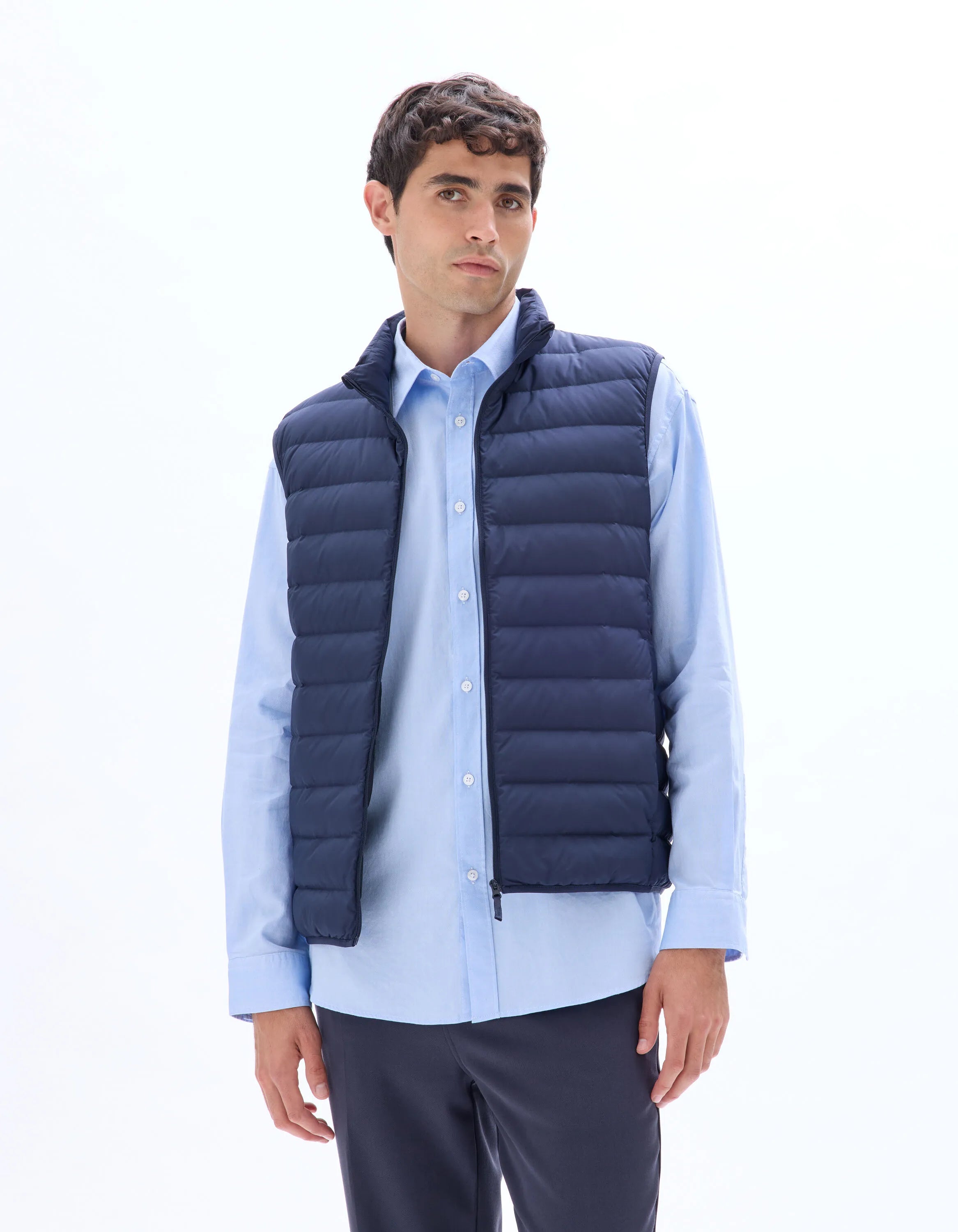 Celio_Navy_Lightweight Sleeveless Down Jacket_MULIGHTSL_NAVY_02