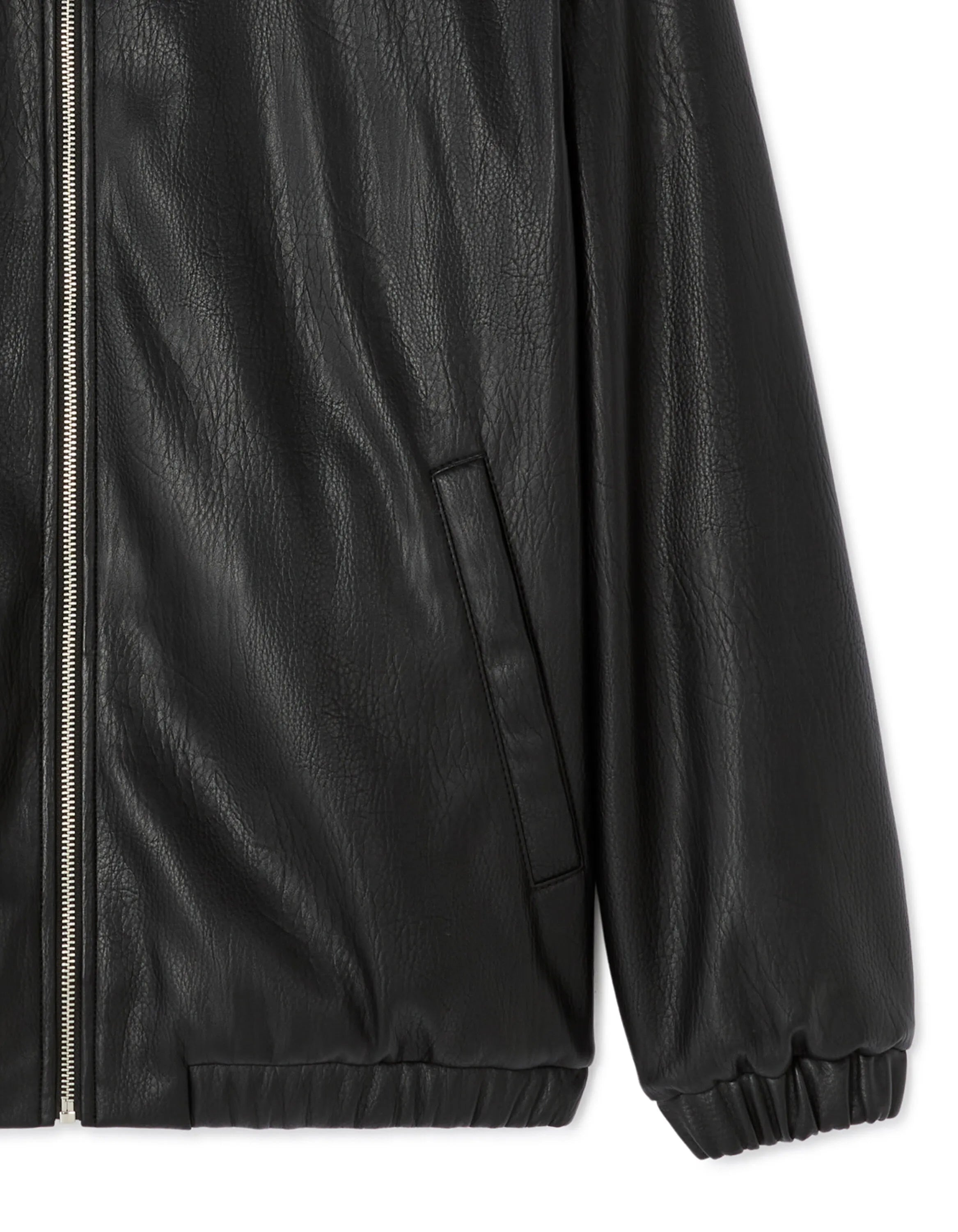 Celio_Black_Faux Suede Jacket_MUOVER_BLACK_06