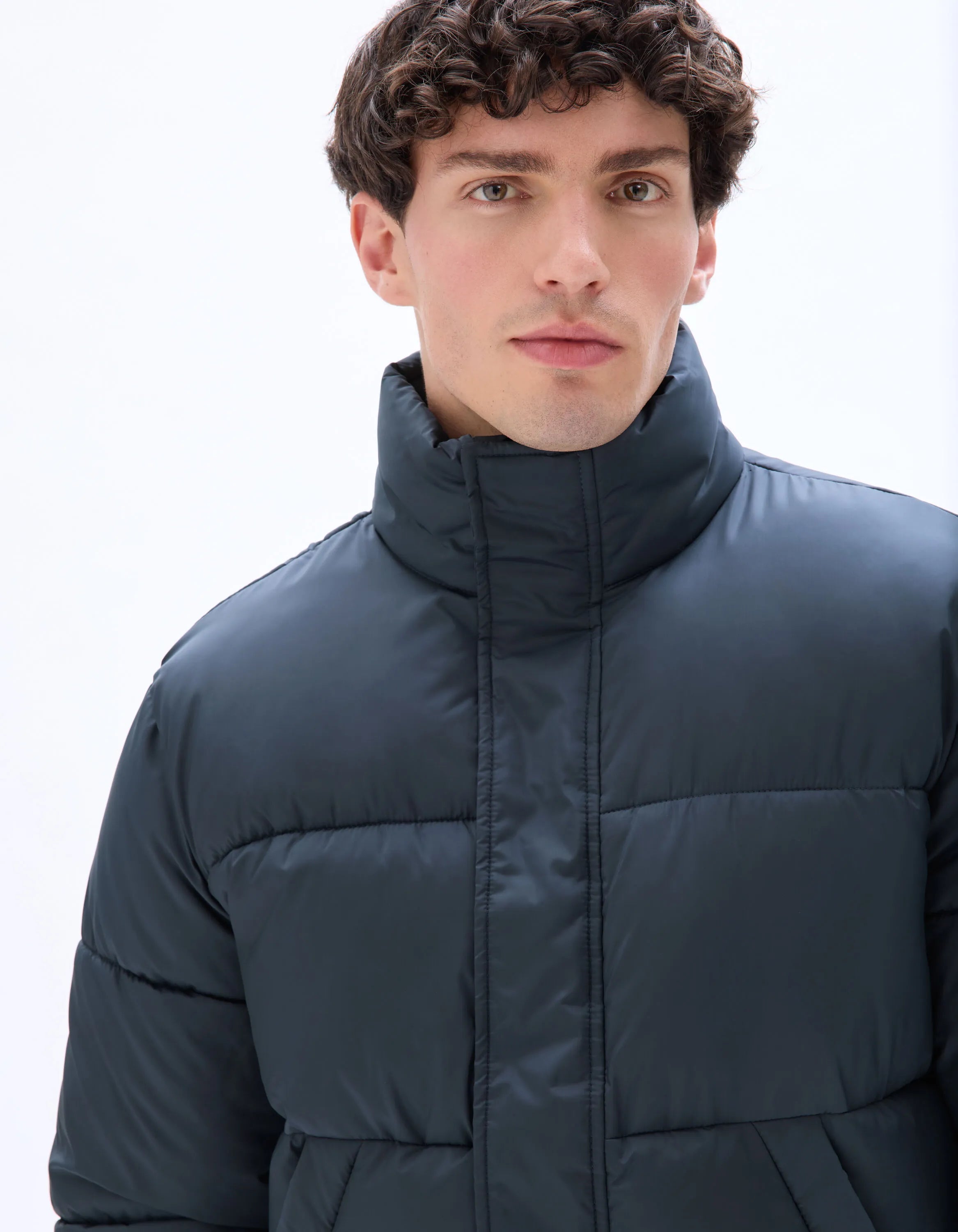 Celio_Blue_Airwarm Warm Down Jacket with High Collar - Blue_MUPUFY_BLUE_04