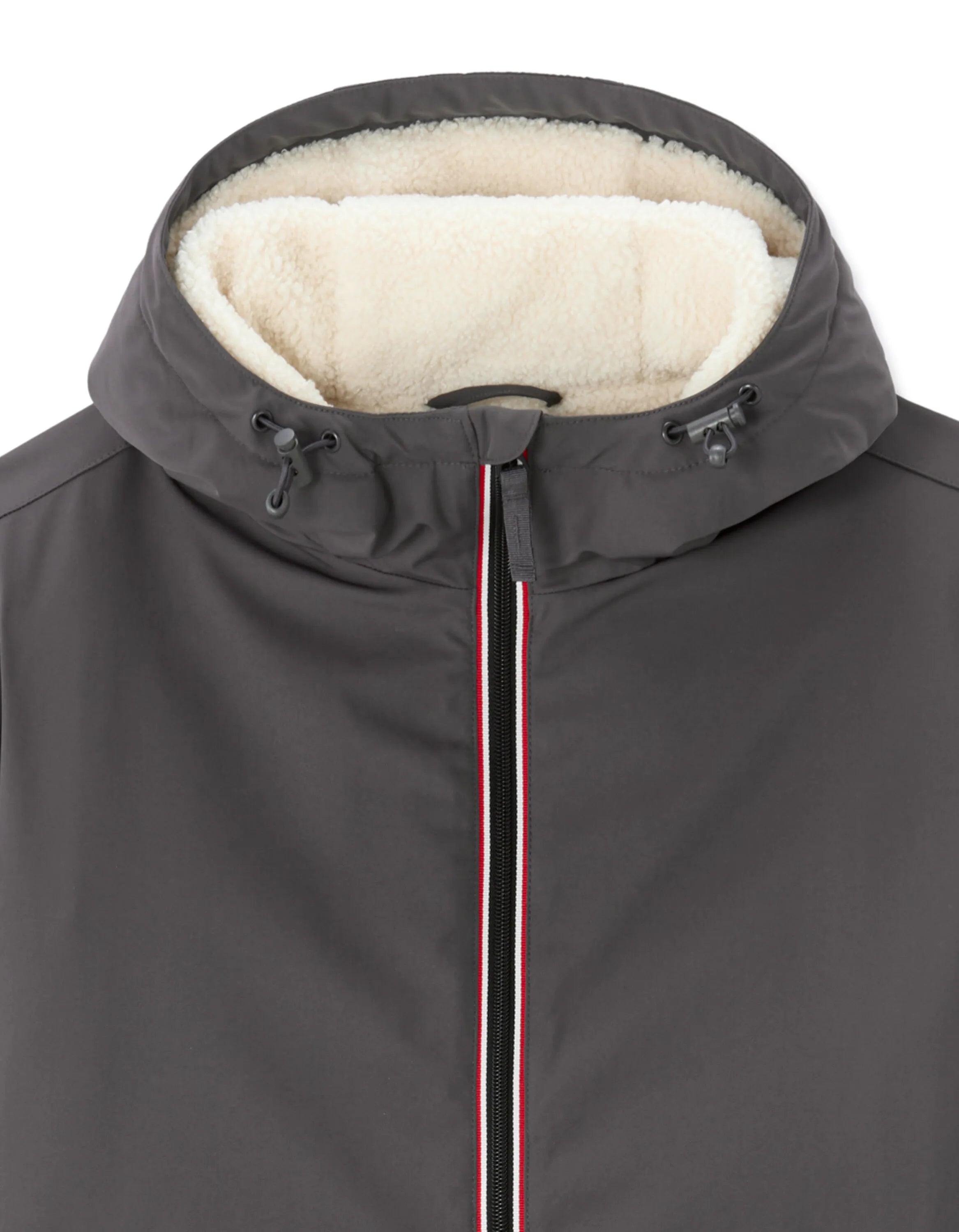Celio_Anthracite_Sherpa-Lined Hooded Jacket_MUTEKSHRT_ANTHRACITE_06
