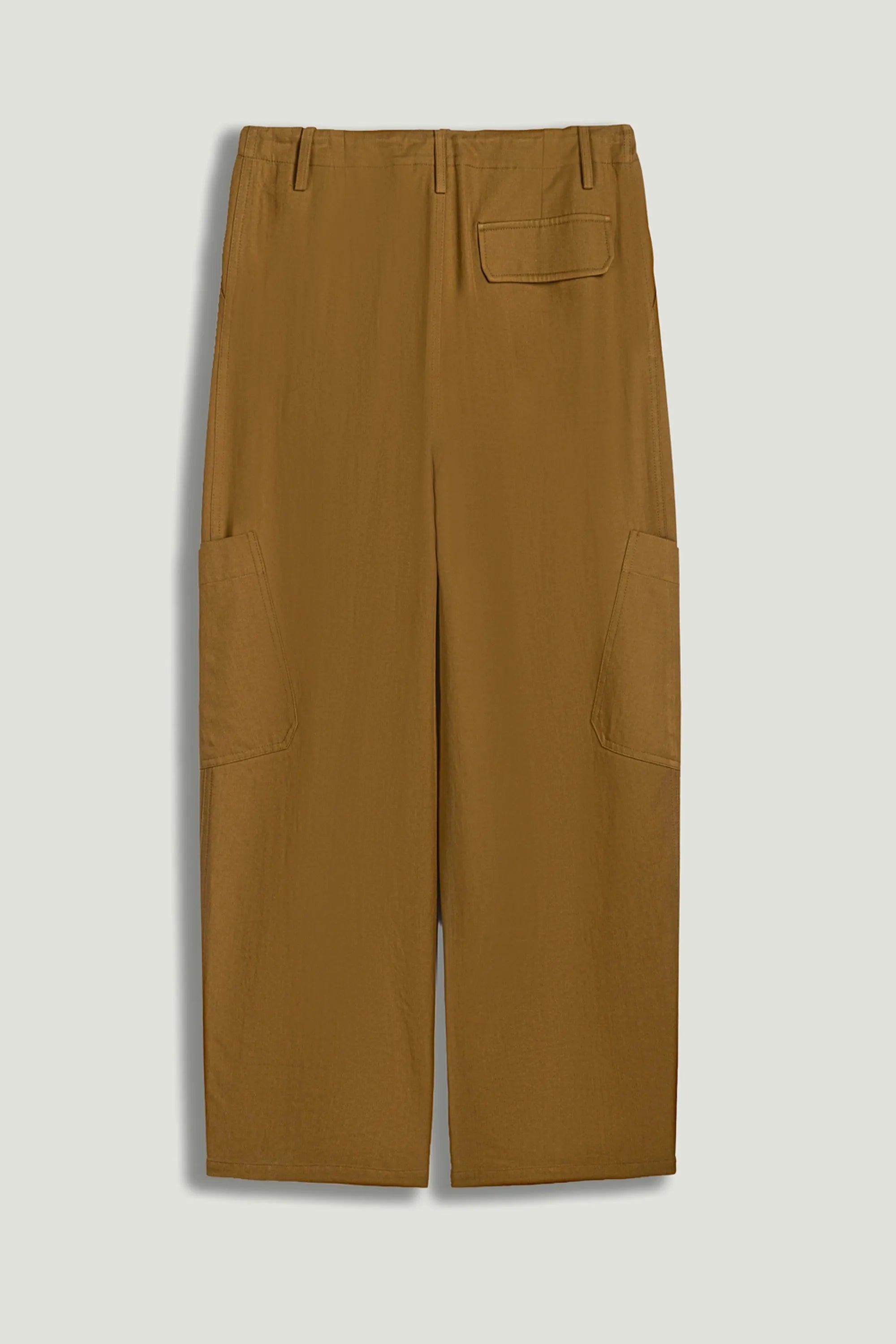 Nocturne Camel Women High-Waisted Cargo Pocket Pants SKU: N26YN3473_0053 Image 09